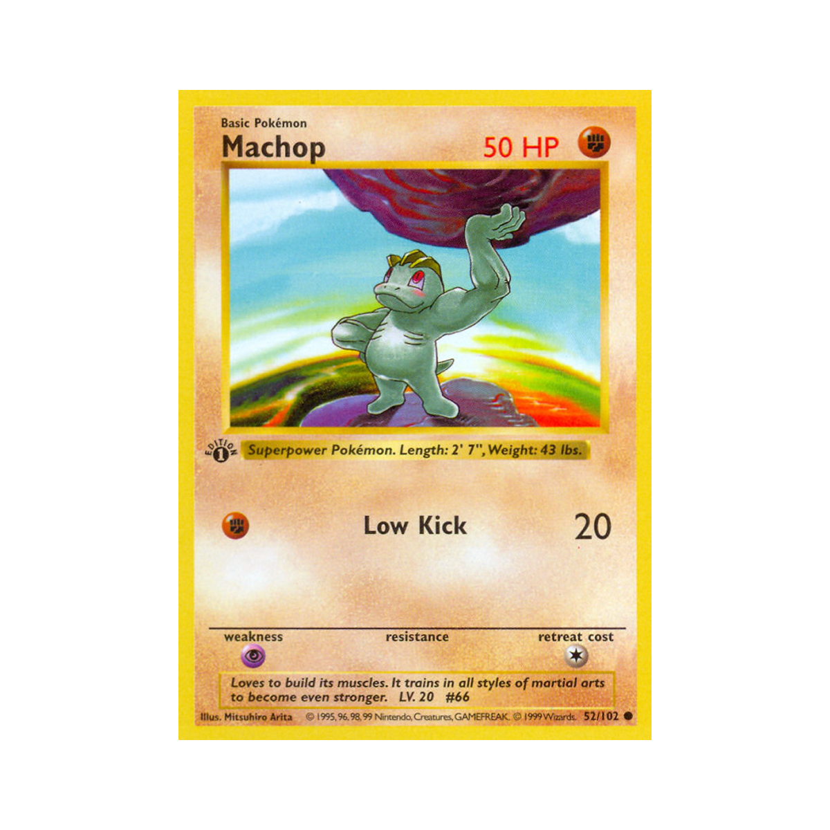Machop 52/102 Base