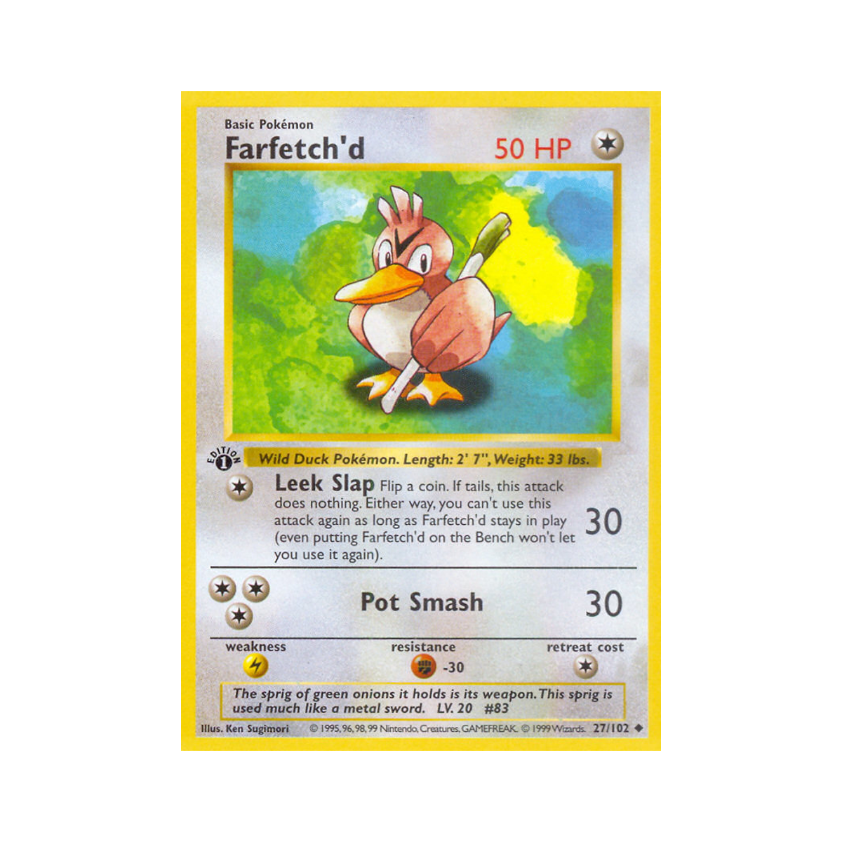 Farfetch'd 27/102 Base