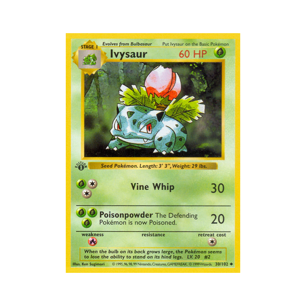Ivysaur 30/102 Base