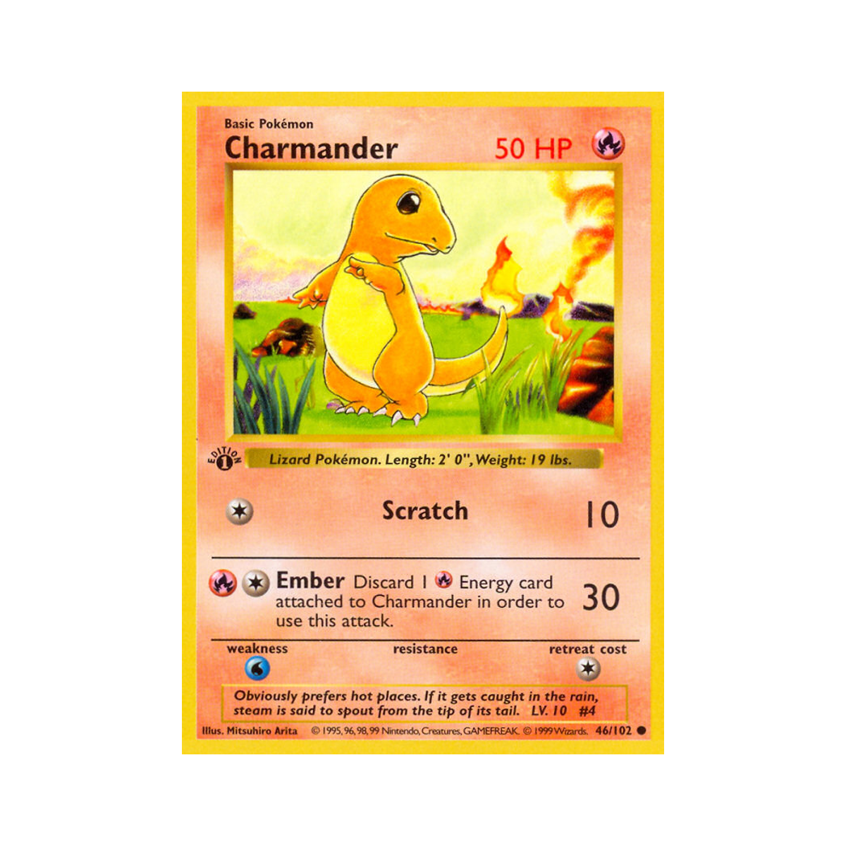 Charmander 46/102 Base