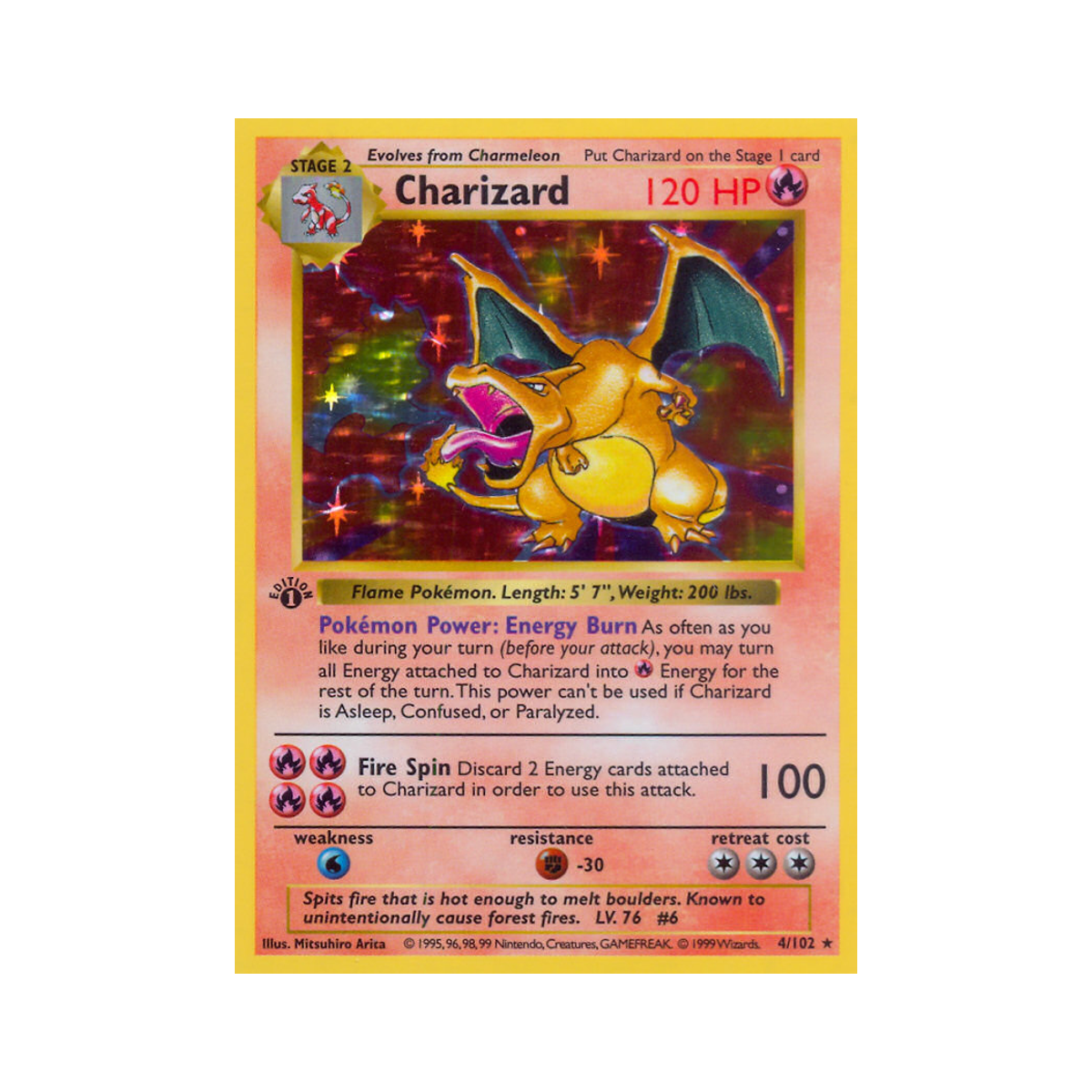 Charizard 4/102 Base