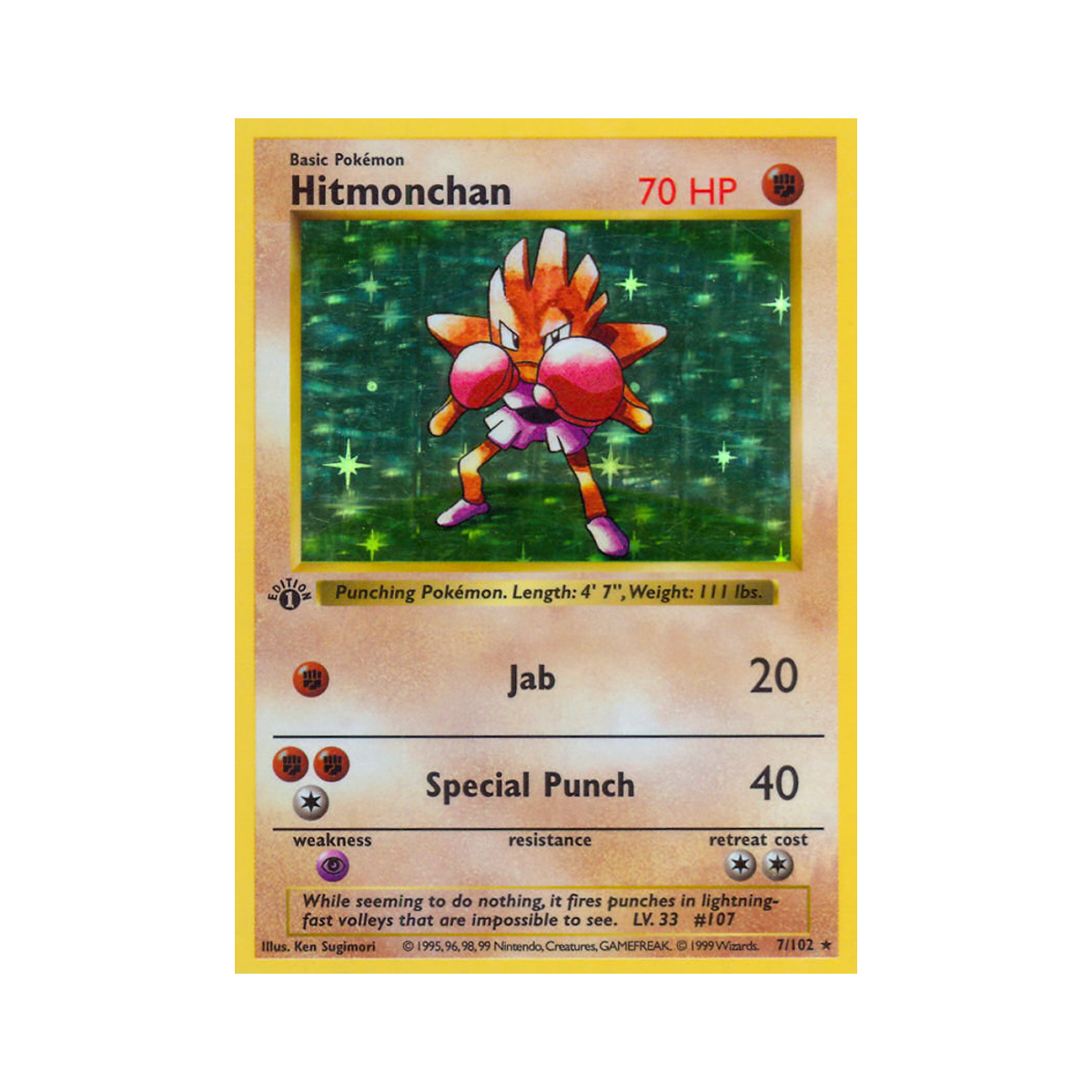 Hitmonchan 7/102 Base