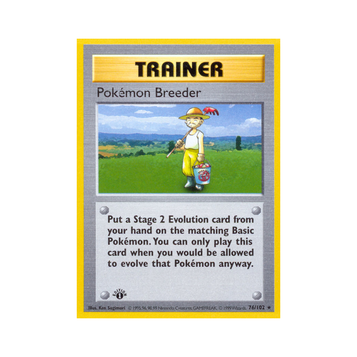 Pokémon Breeder 76/102 Base
