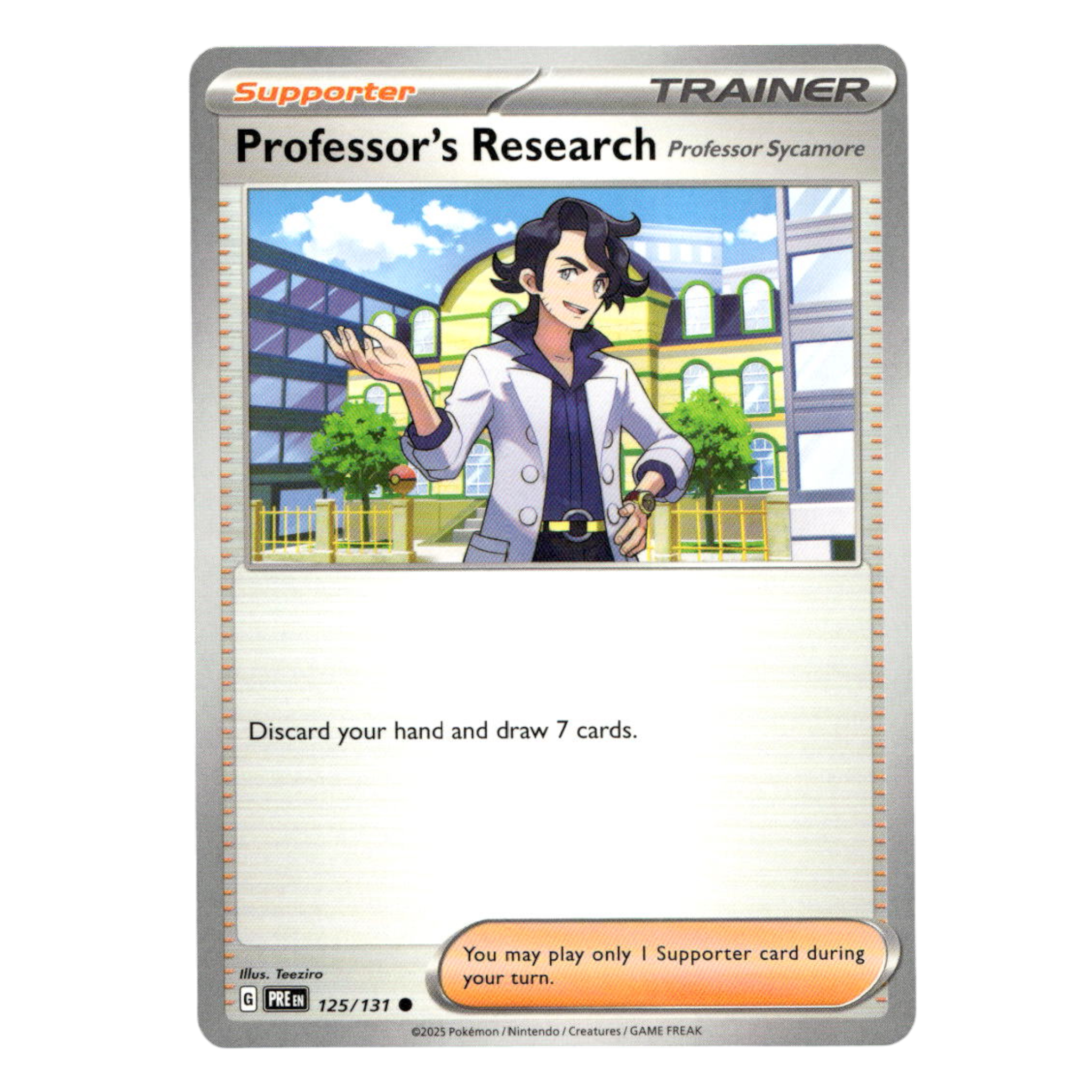 Professor’s Research (Professor Sycamore) - 125/131