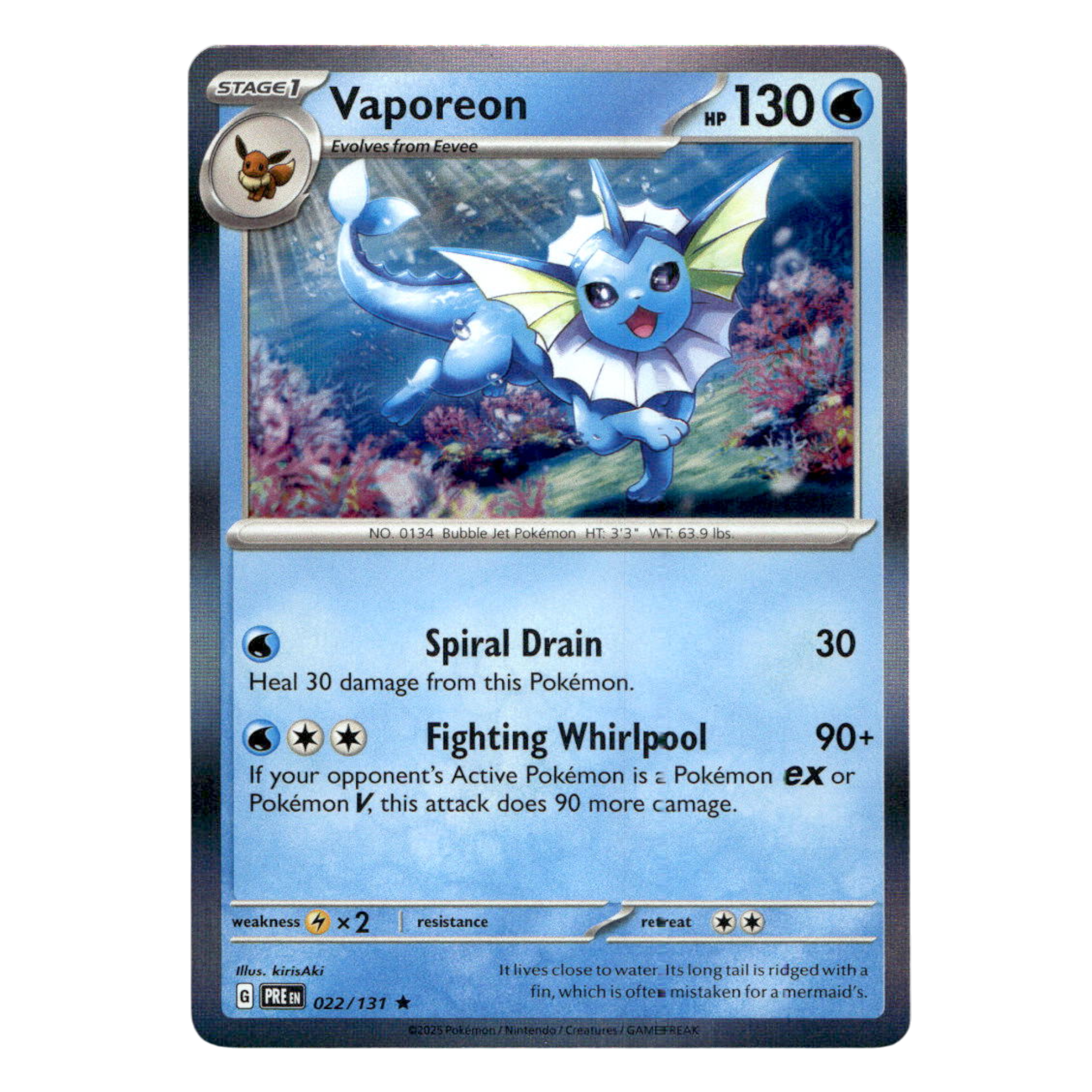 Vaporeon - 022/131