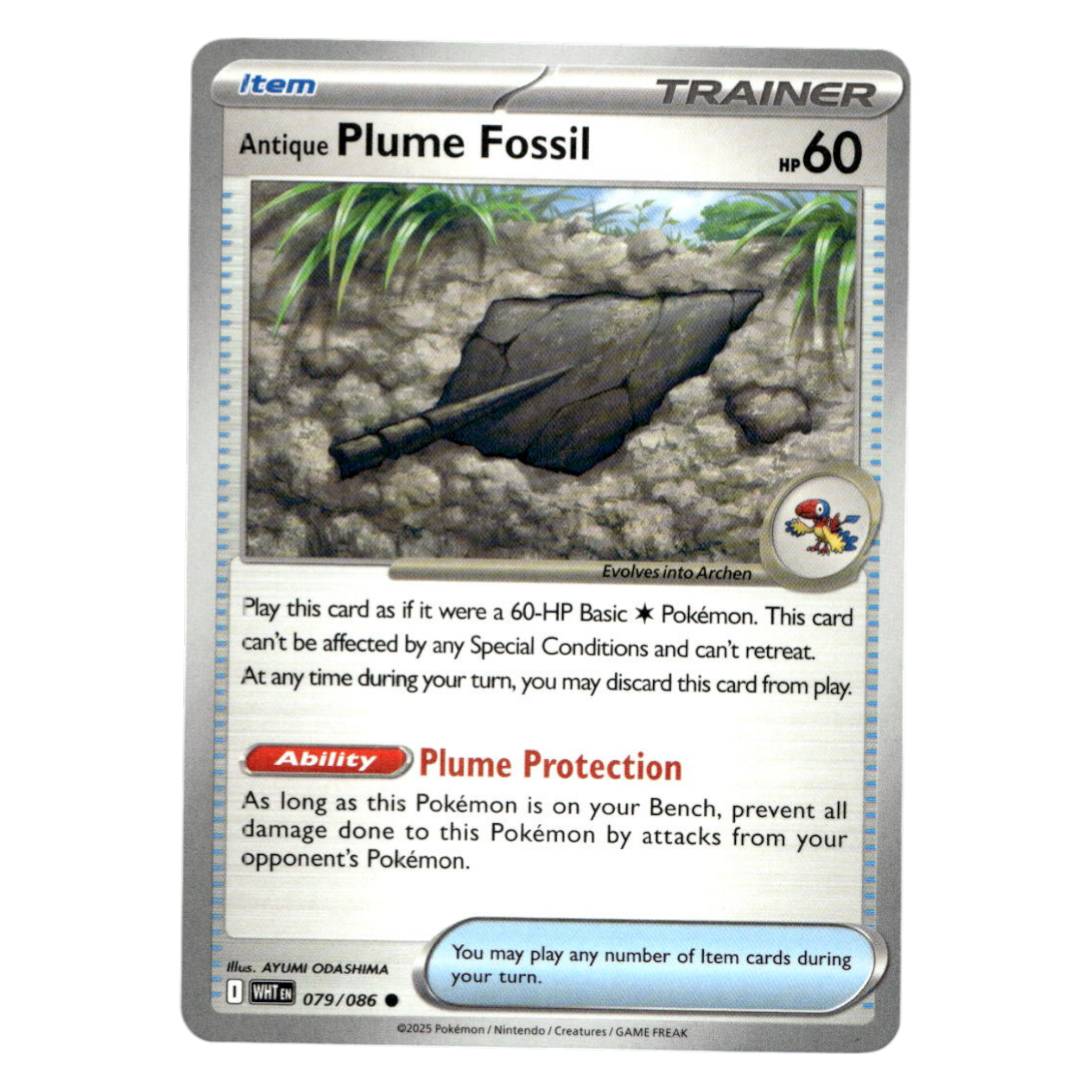 Antique Plume Fossil – 079/086