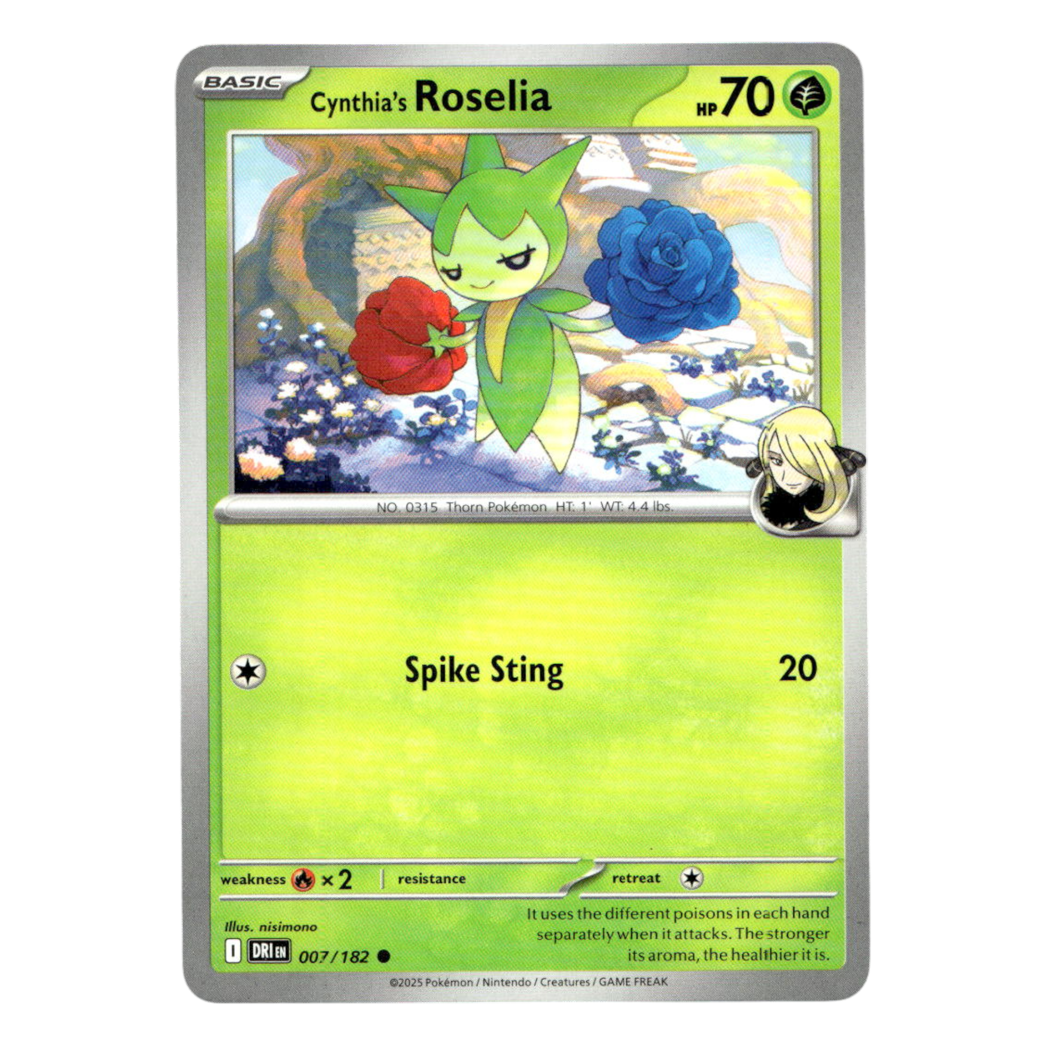 Cynthia’s Roselia – 007/182