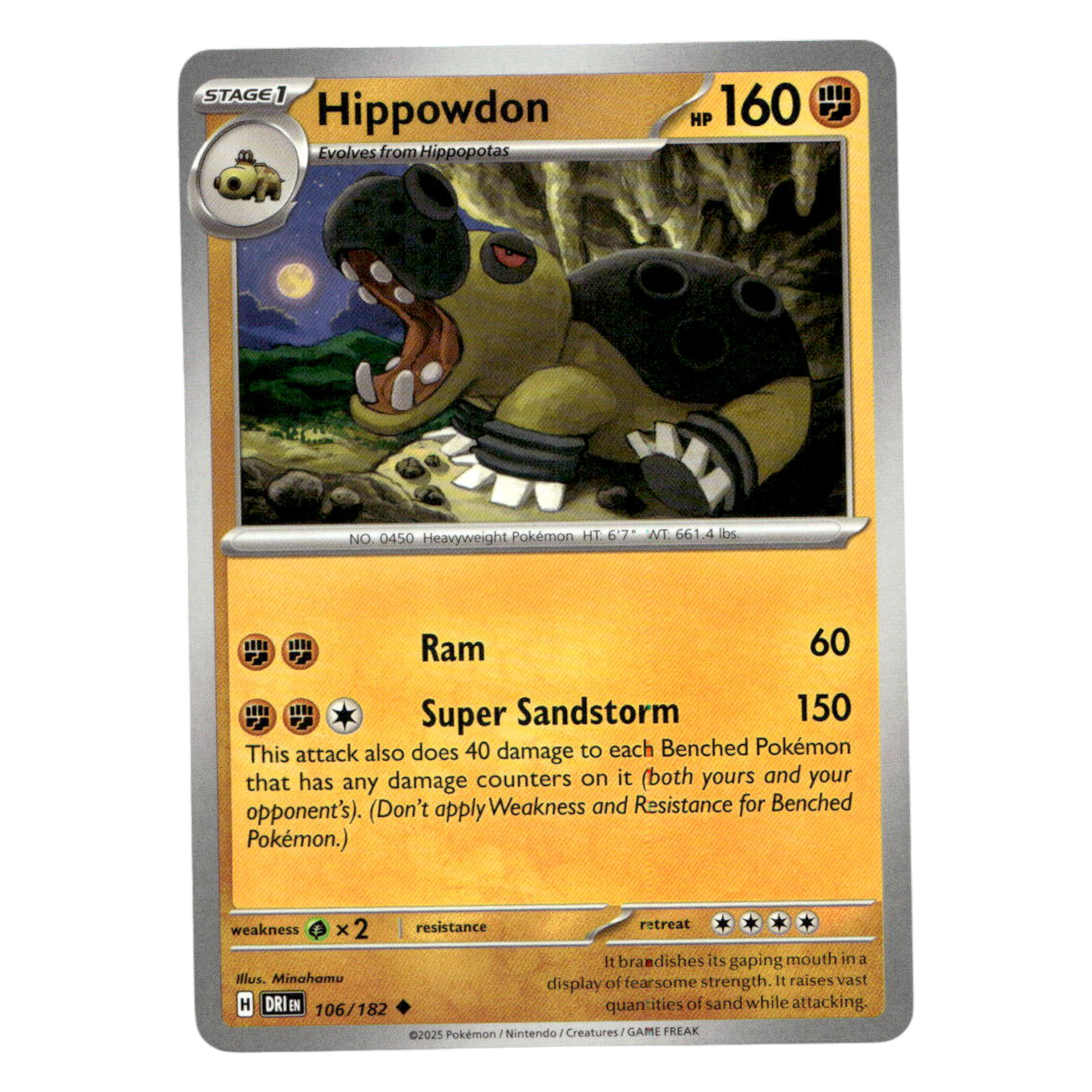 Hippowdon – 106/182