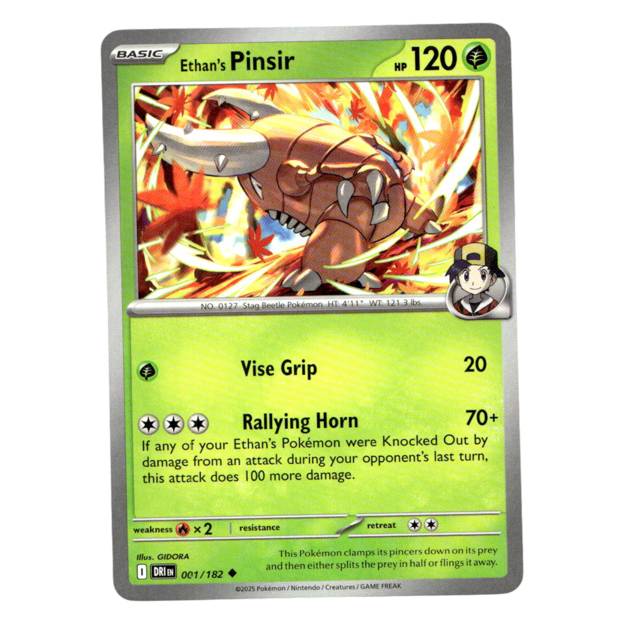 Ethan’s Pinsir – 001/182