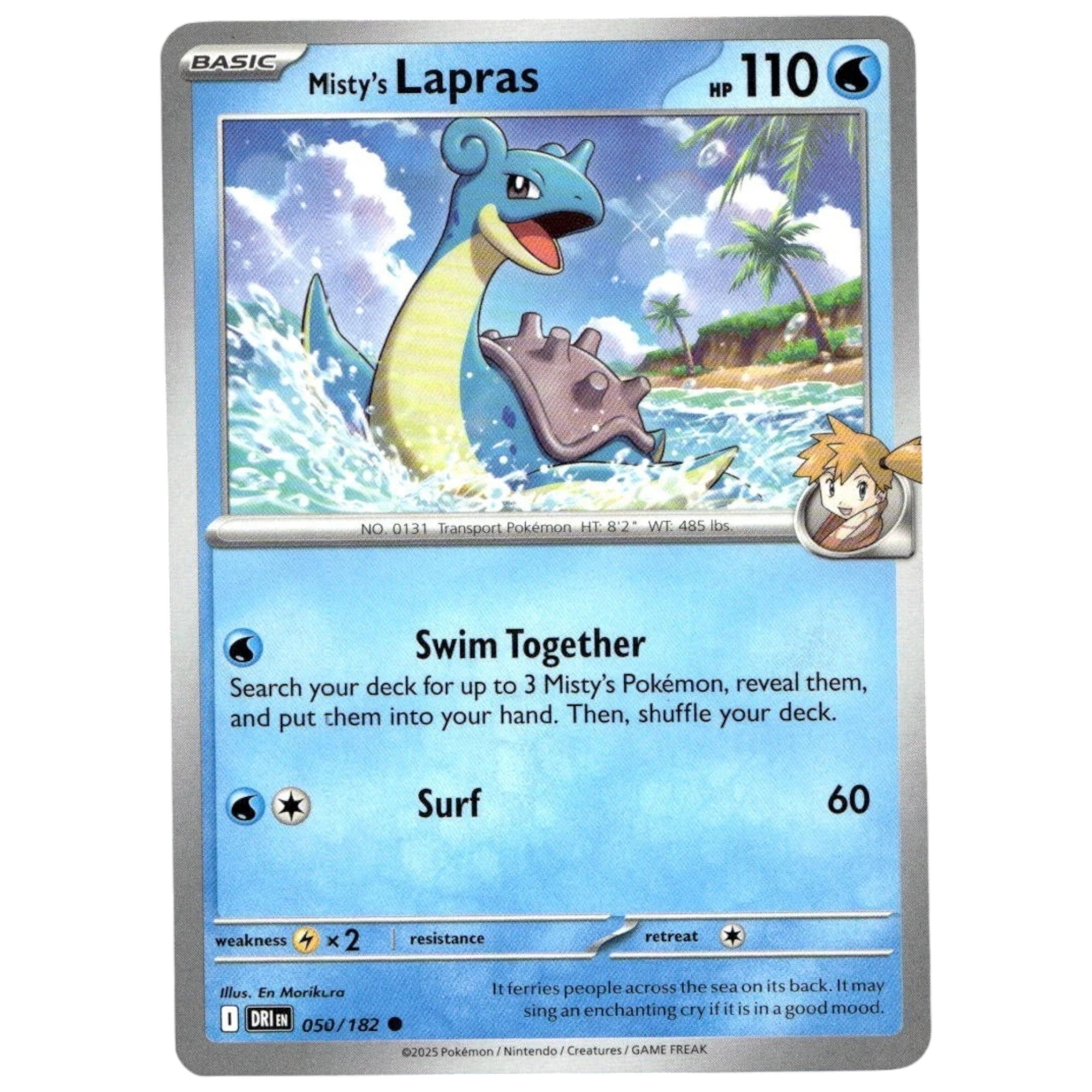 Misty’s Lapras – 050/182