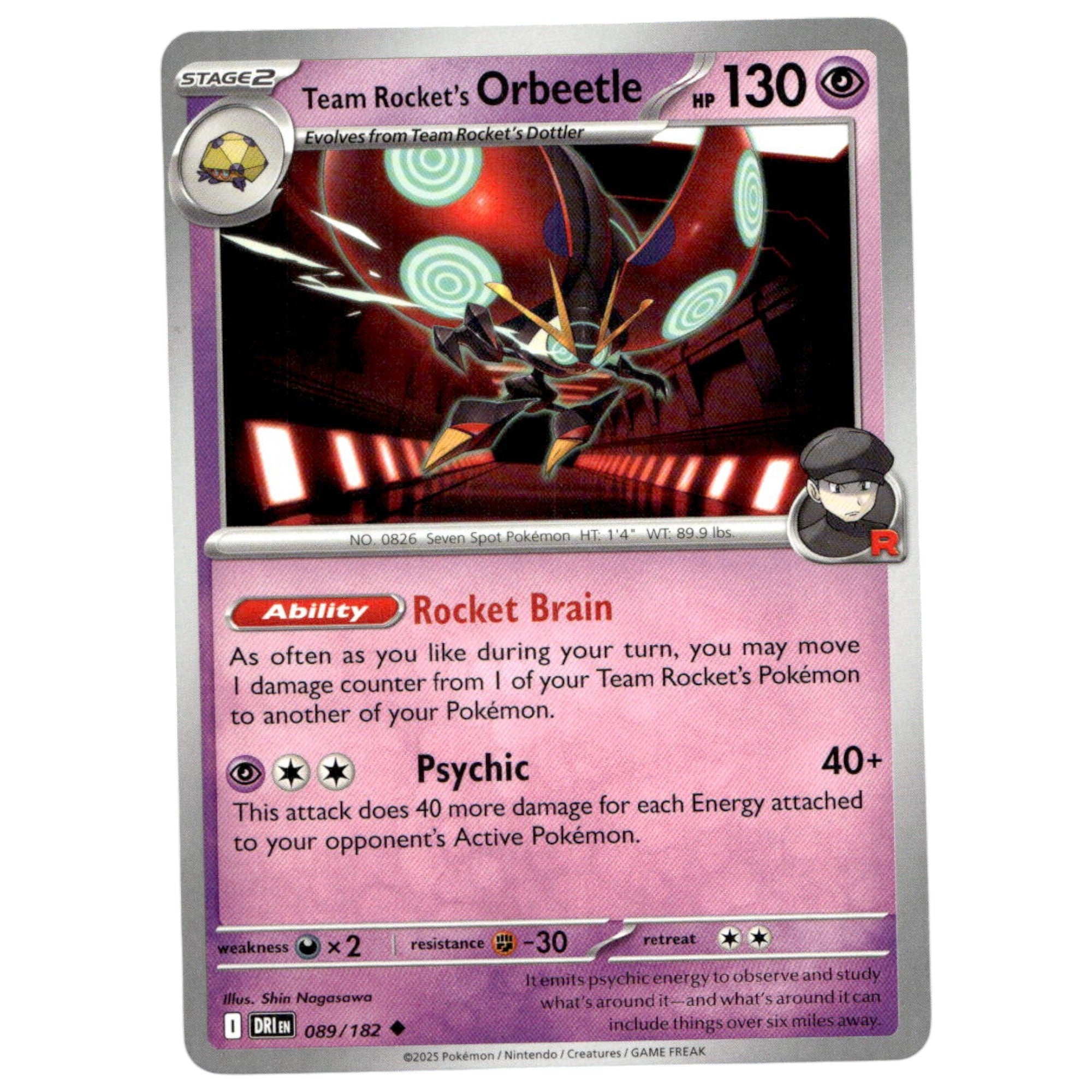 Team Rocket’s Orbeetle - 089/182