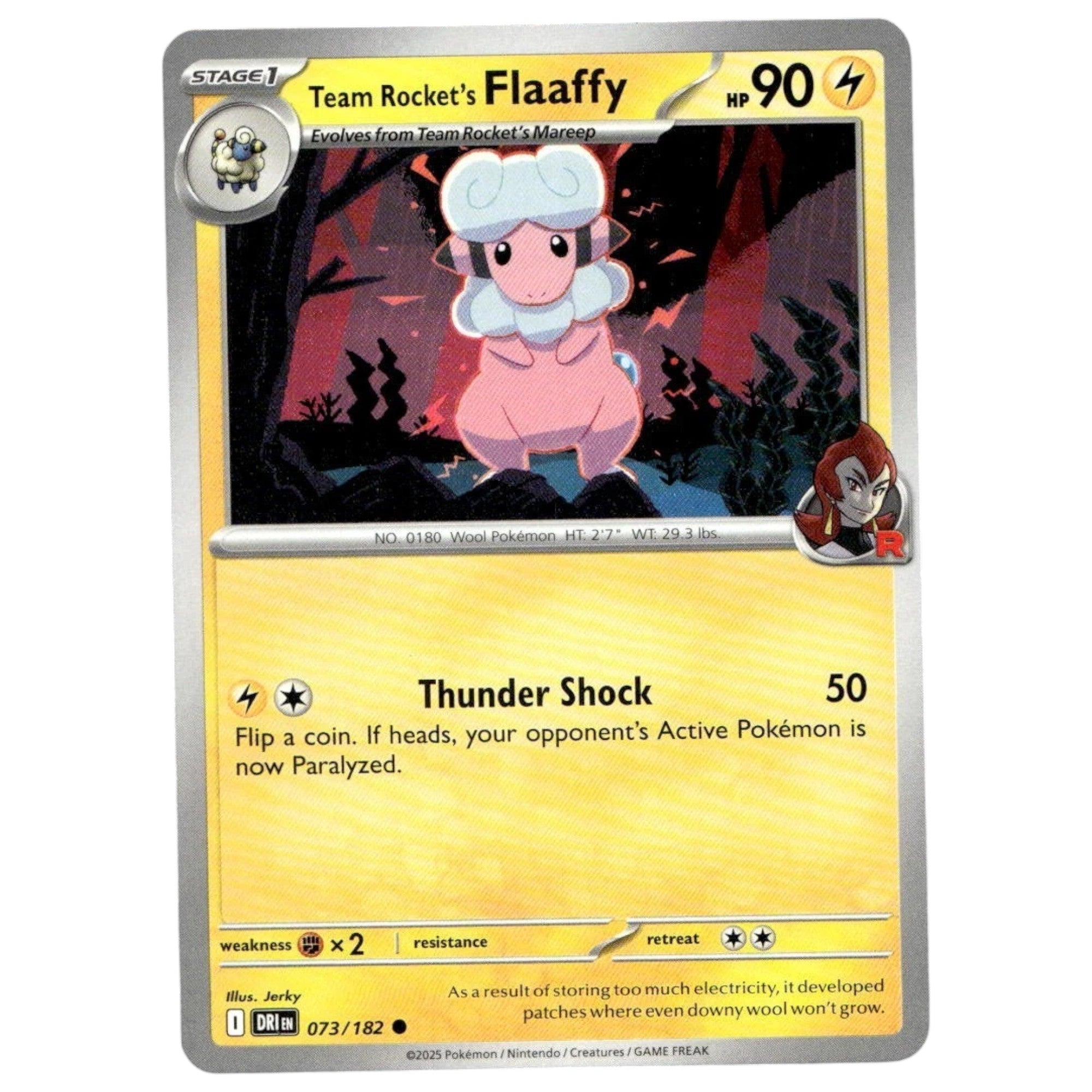 Team Rocket’s Flaaffy – 073/182