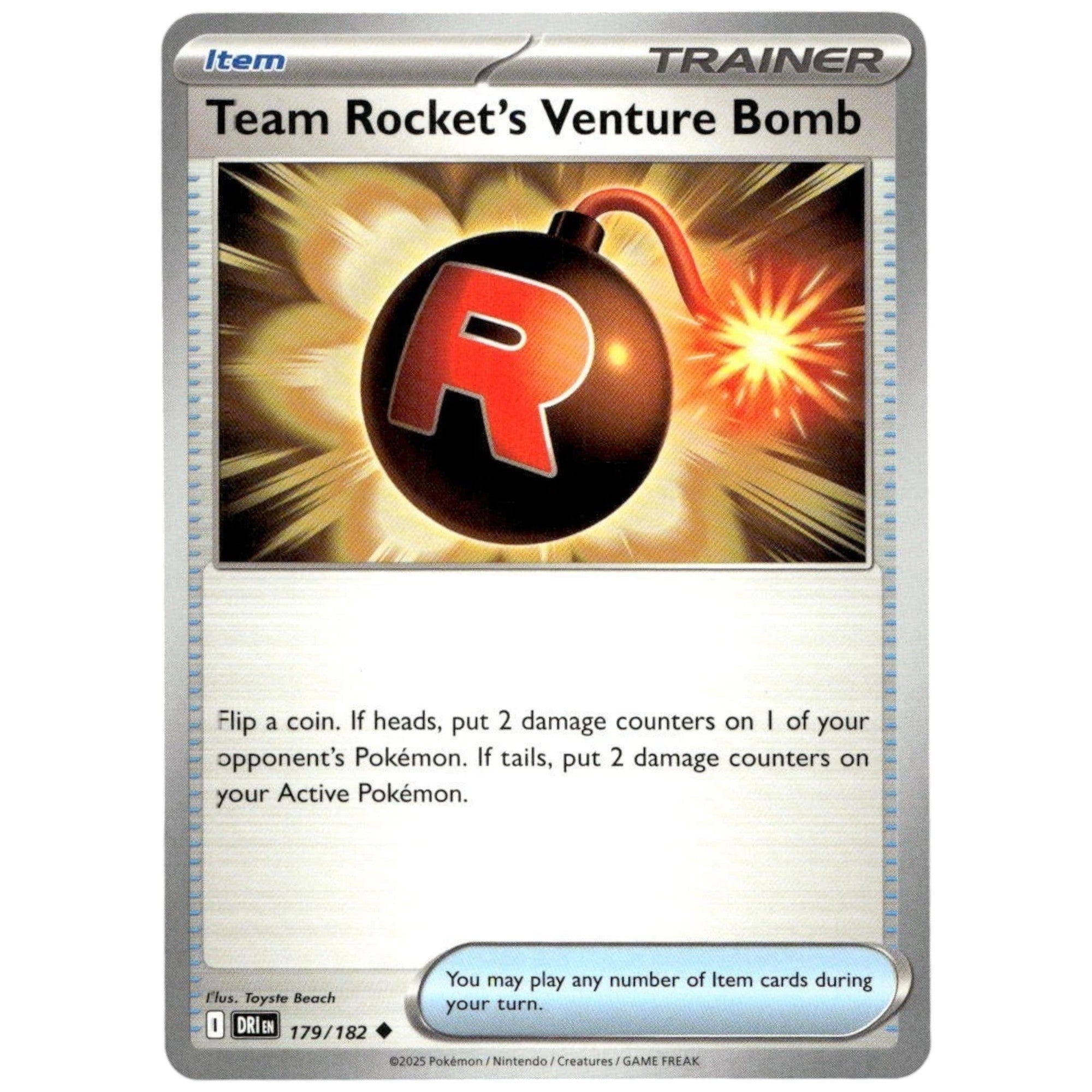 Team Rocket’s Venture Bomb – 179/182
