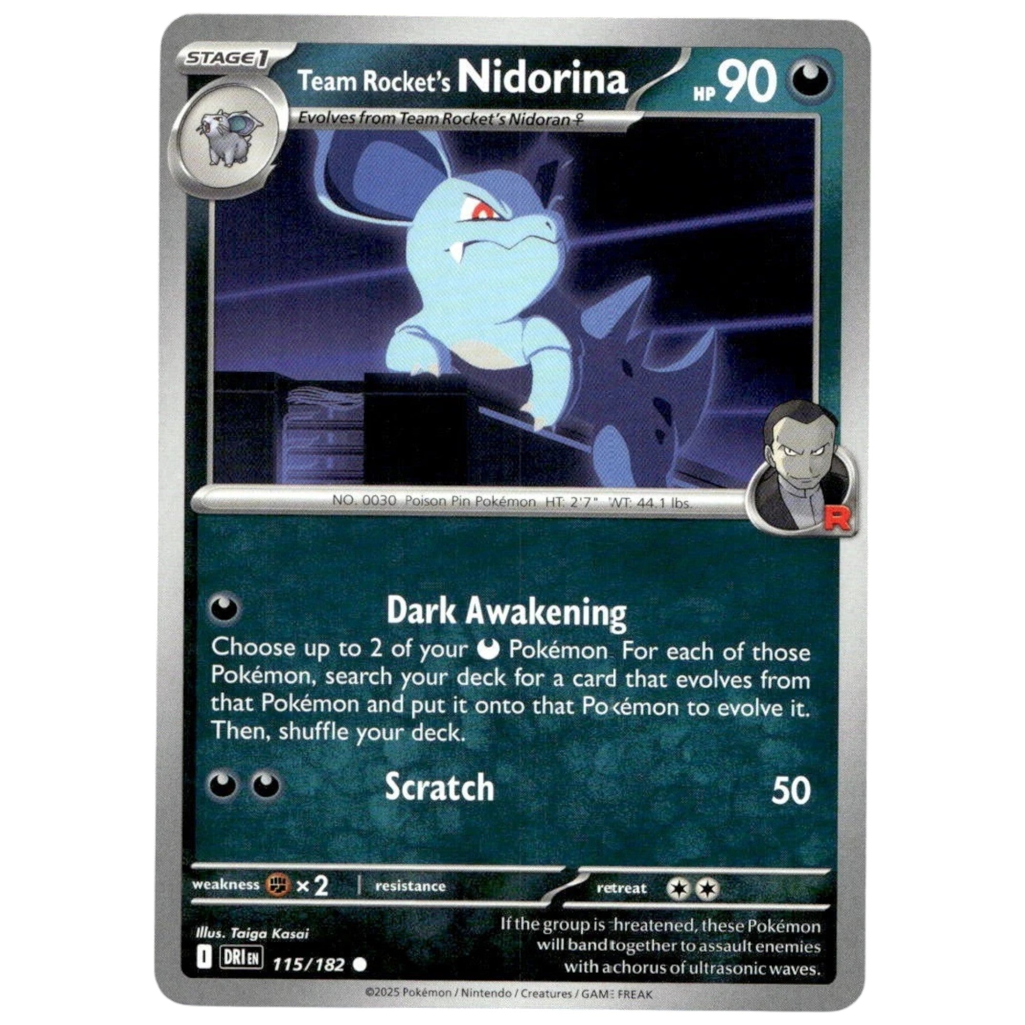 Team Rocket’s Nidorina – 115/182
