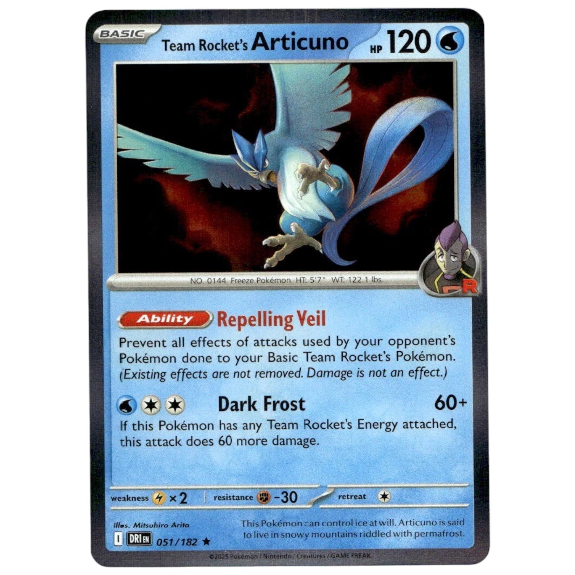 Team Rocket’s Articuno – 051/182