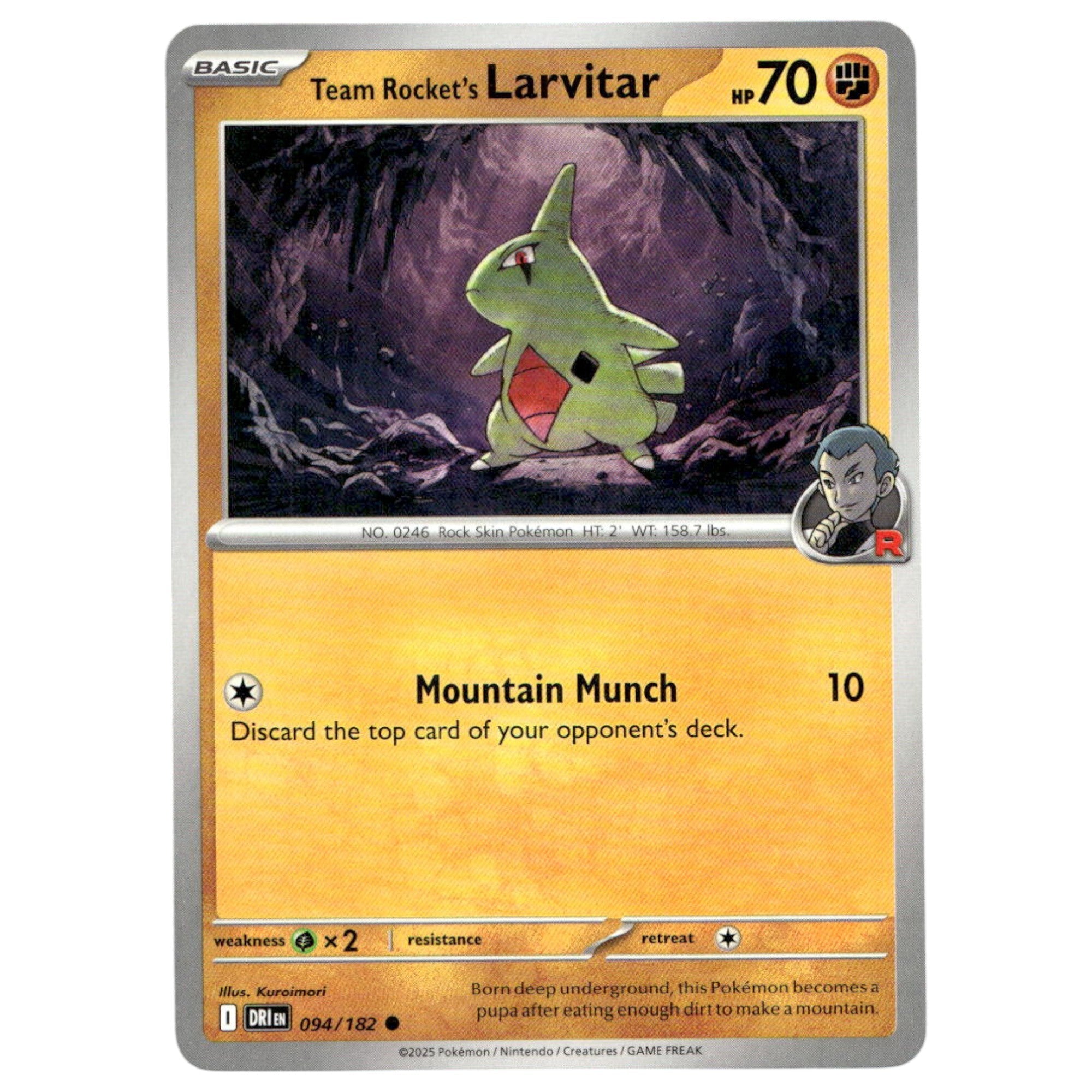 Team Rocket’s Larvitar – 094/182