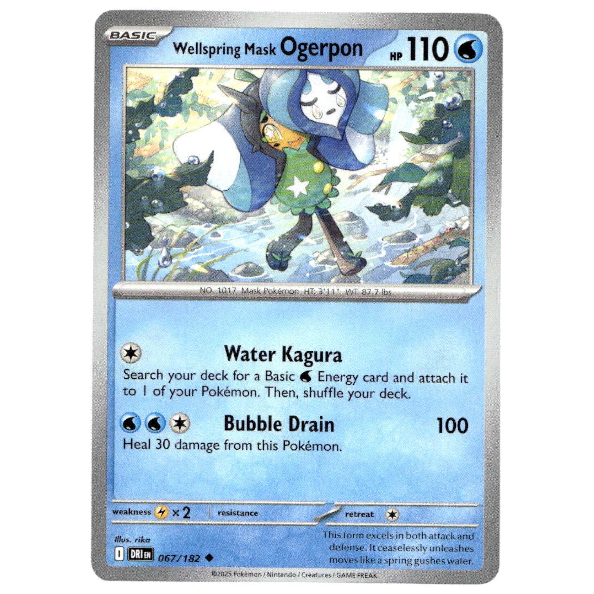 Wellspring Mask Ogerpon – 067/182