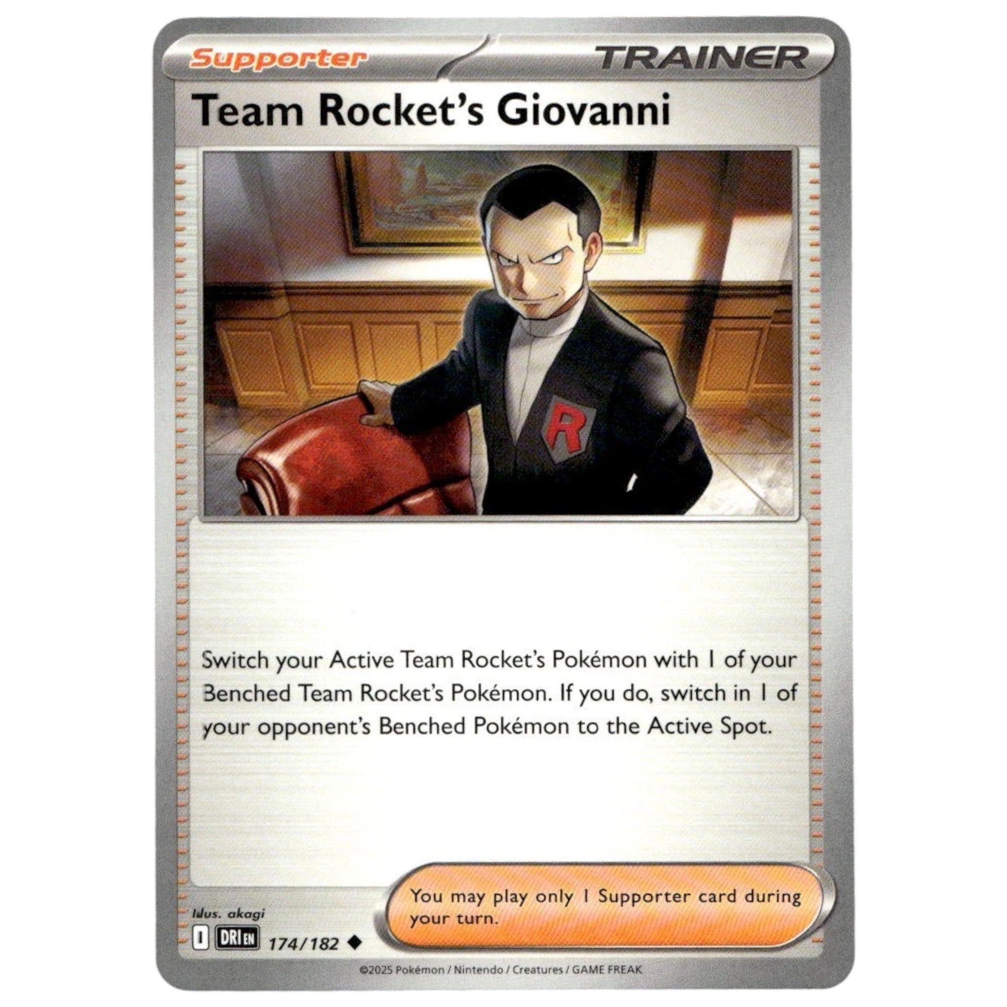 Team Rocket’s Giovanni – 174/182