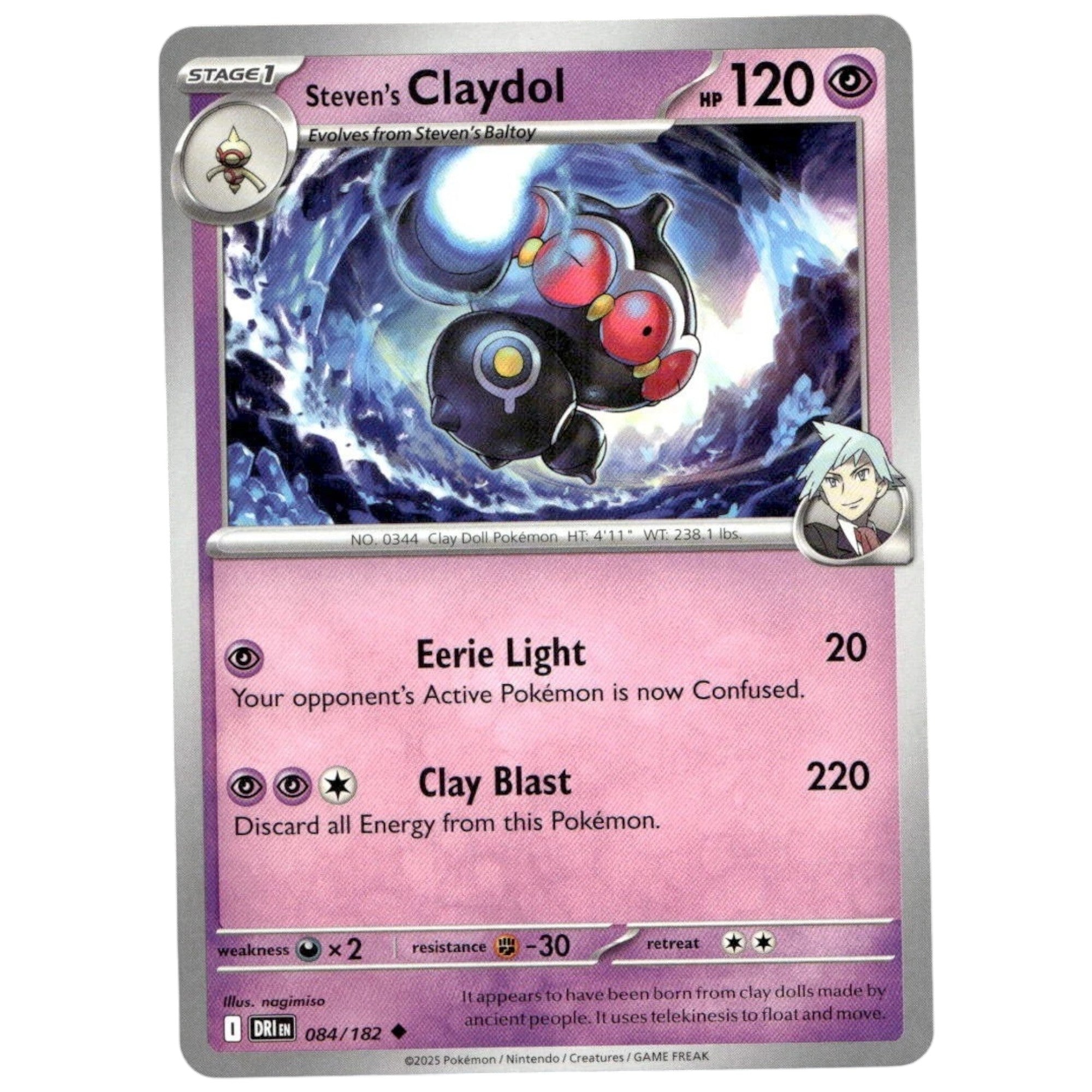 Steven’s Claydol – 084/182