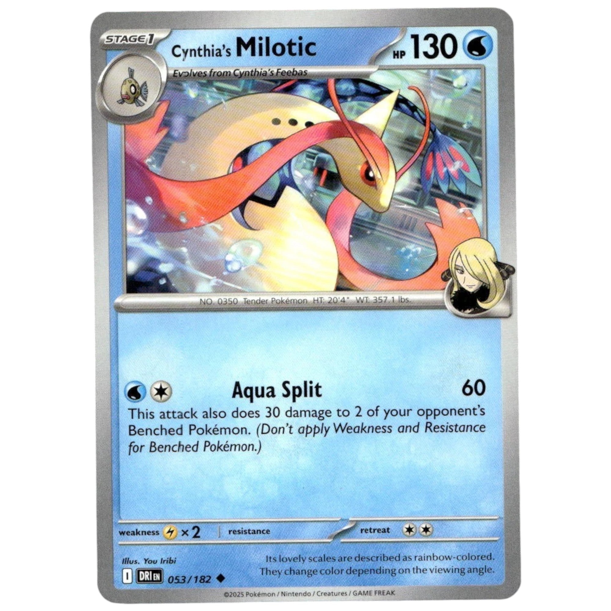 Cynthia’s Milotic – 053/182
