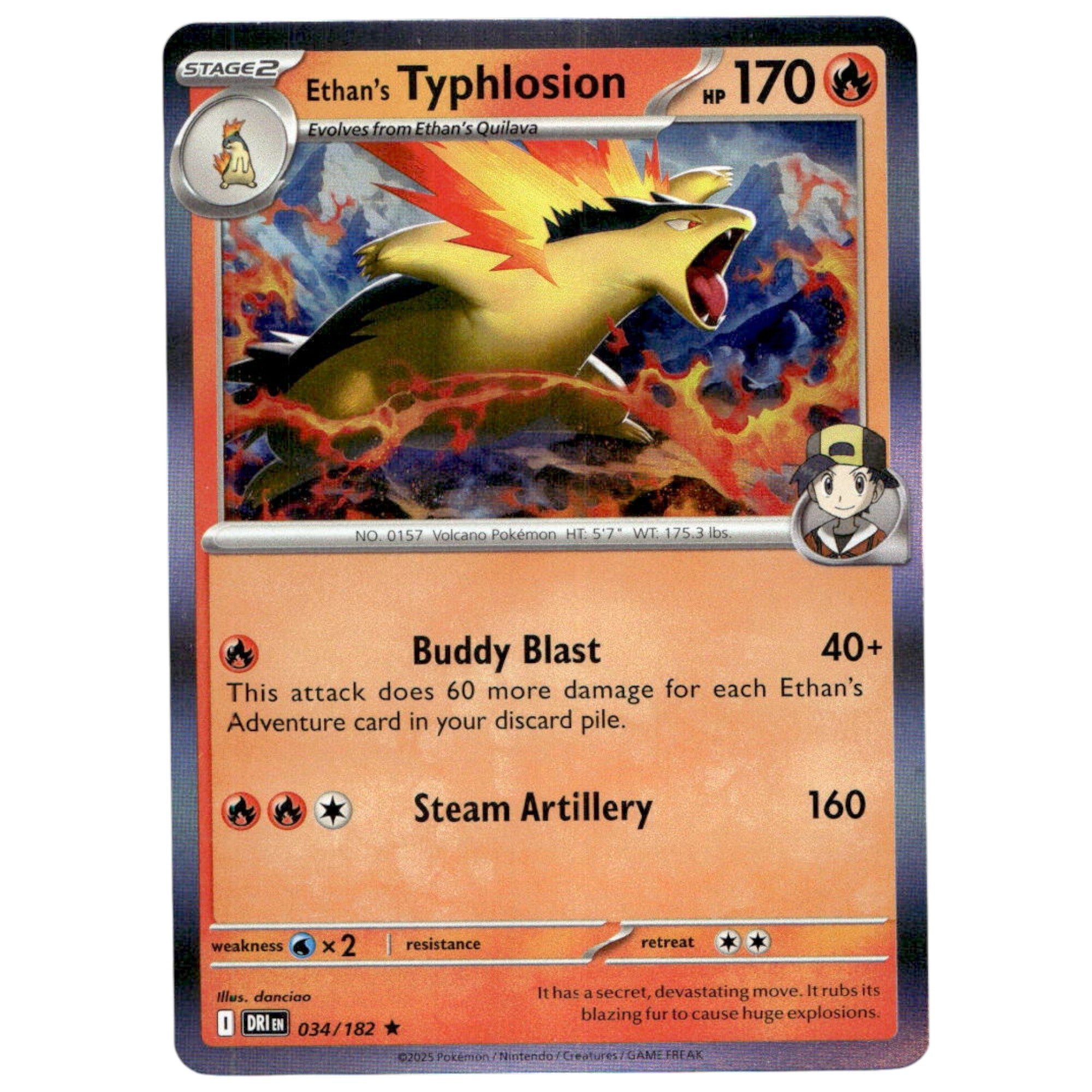Ethan’s Typhlosion - 034/182