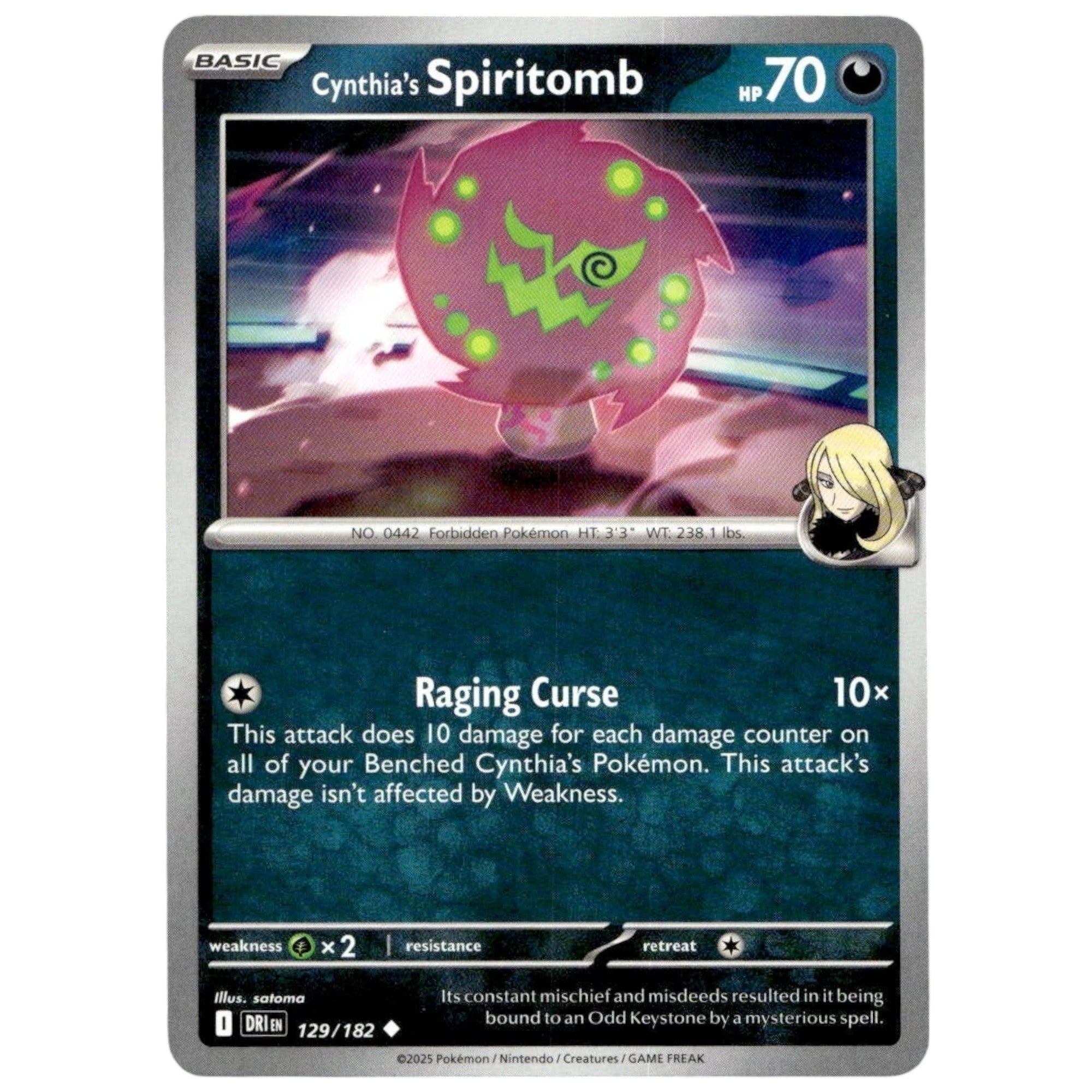Cynthia’s Spiritomb - 129/182