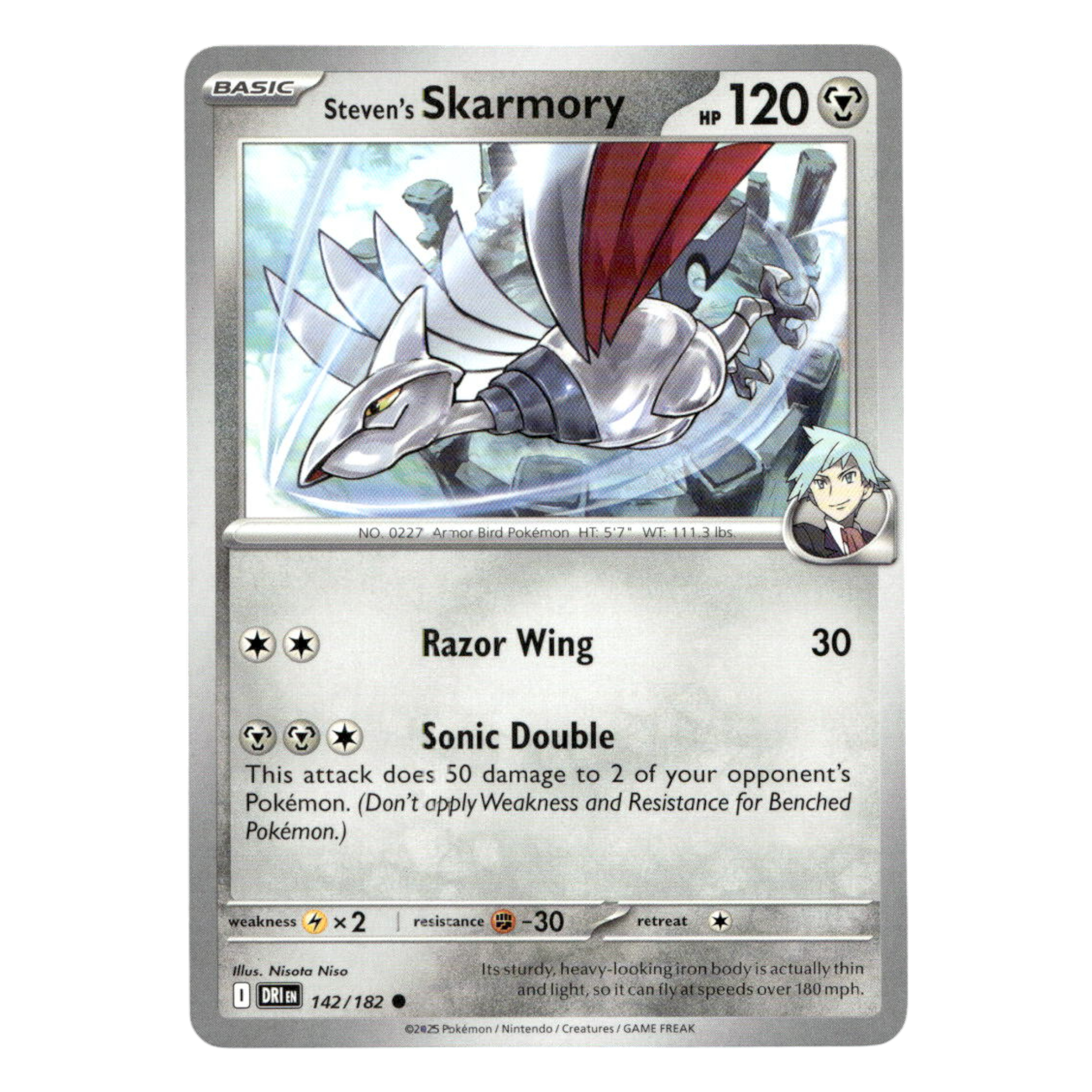 Steven’s Skarmory – 142/182
