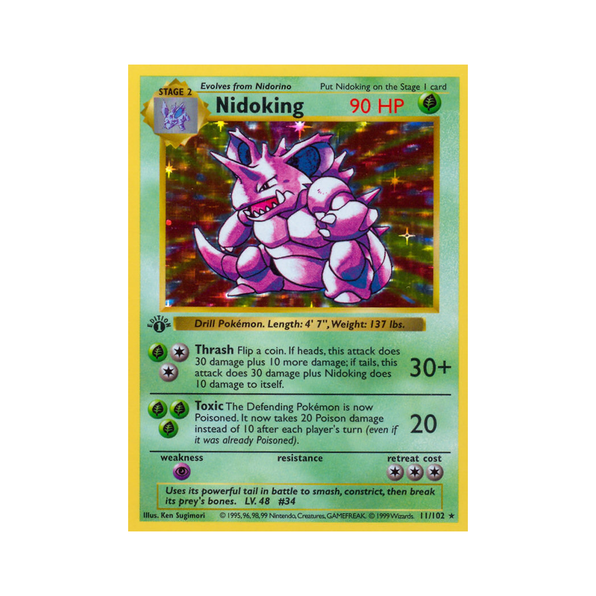 Nidoking 11/102 Base