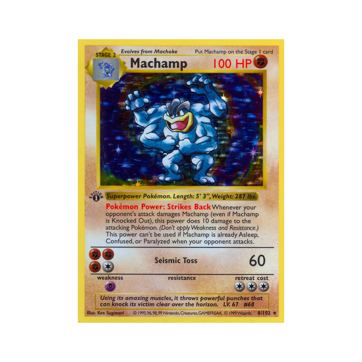 Machamp 8/102 Base