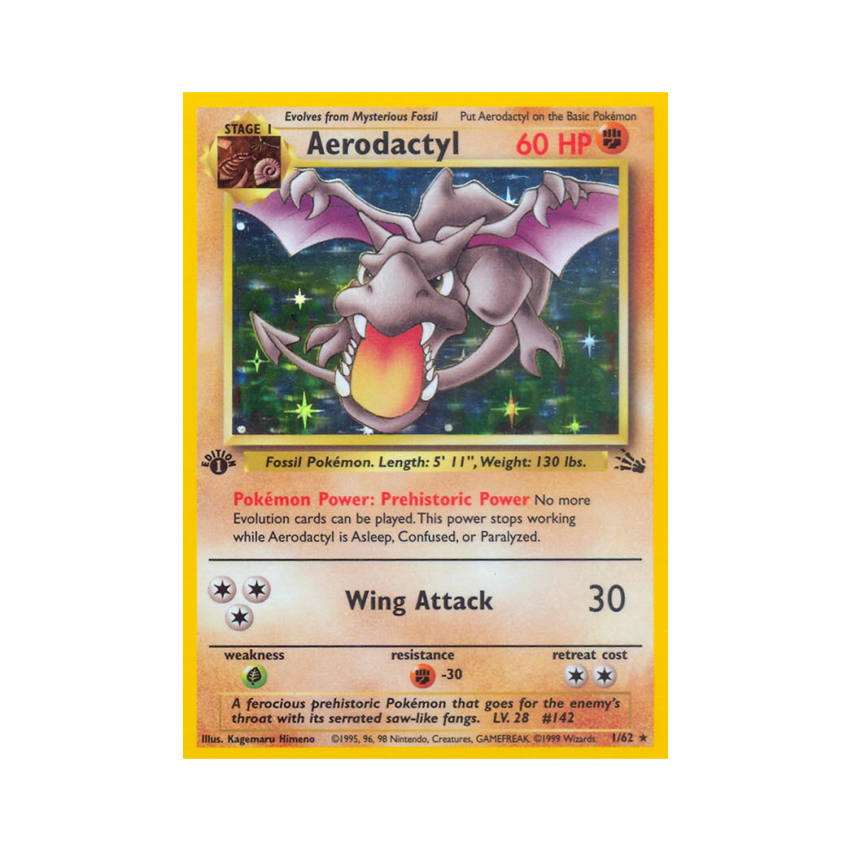 Aerodactyl 1/62 Fossil