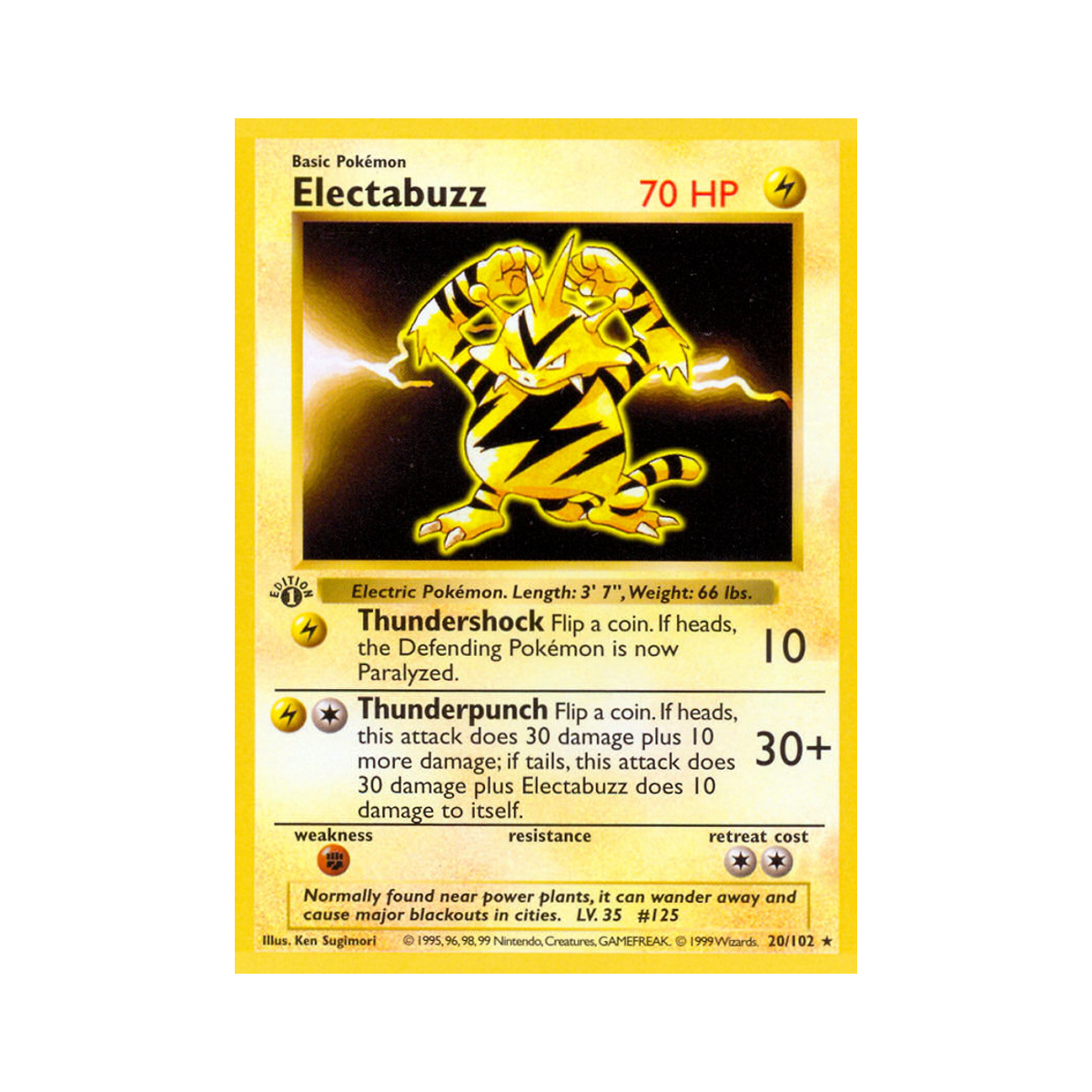 Electabuzz 20/102 Base