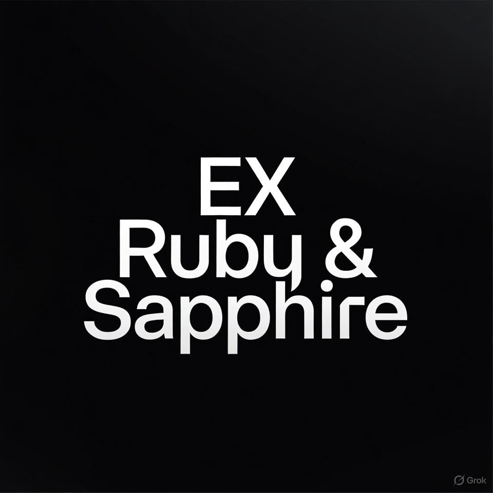 EX Ruby & Sapphire