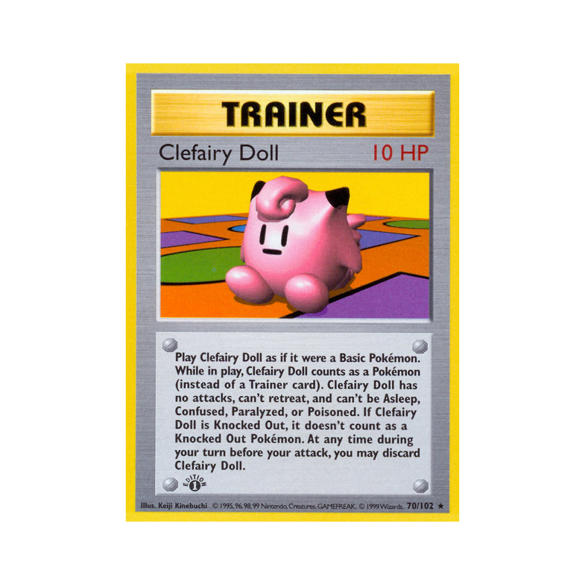 Clefairy Doll 70/102 Base