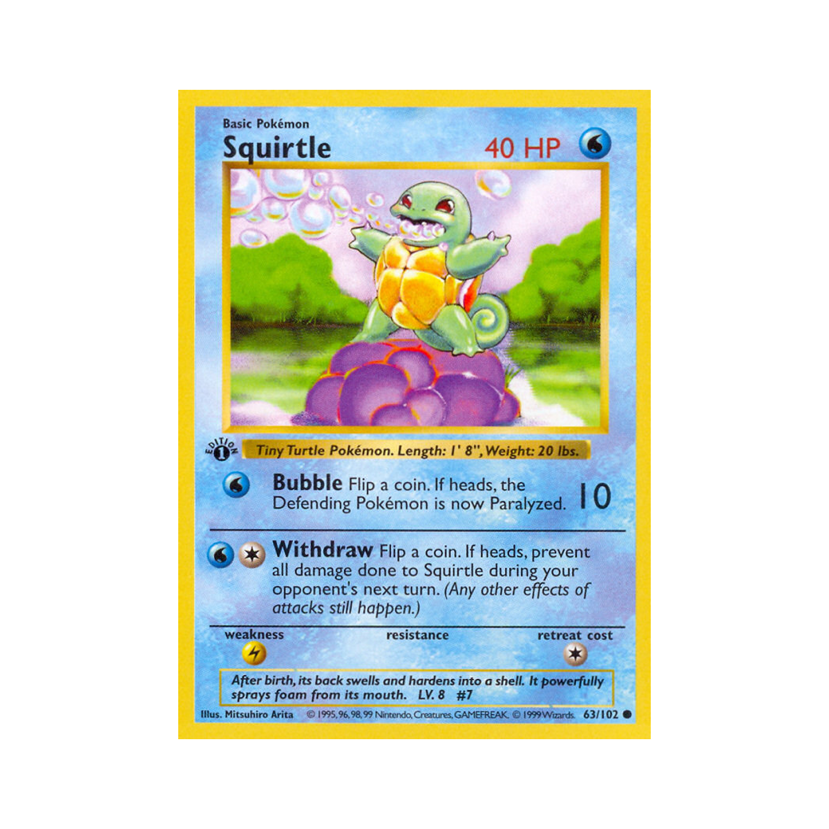 Squirtle 63/102 Base