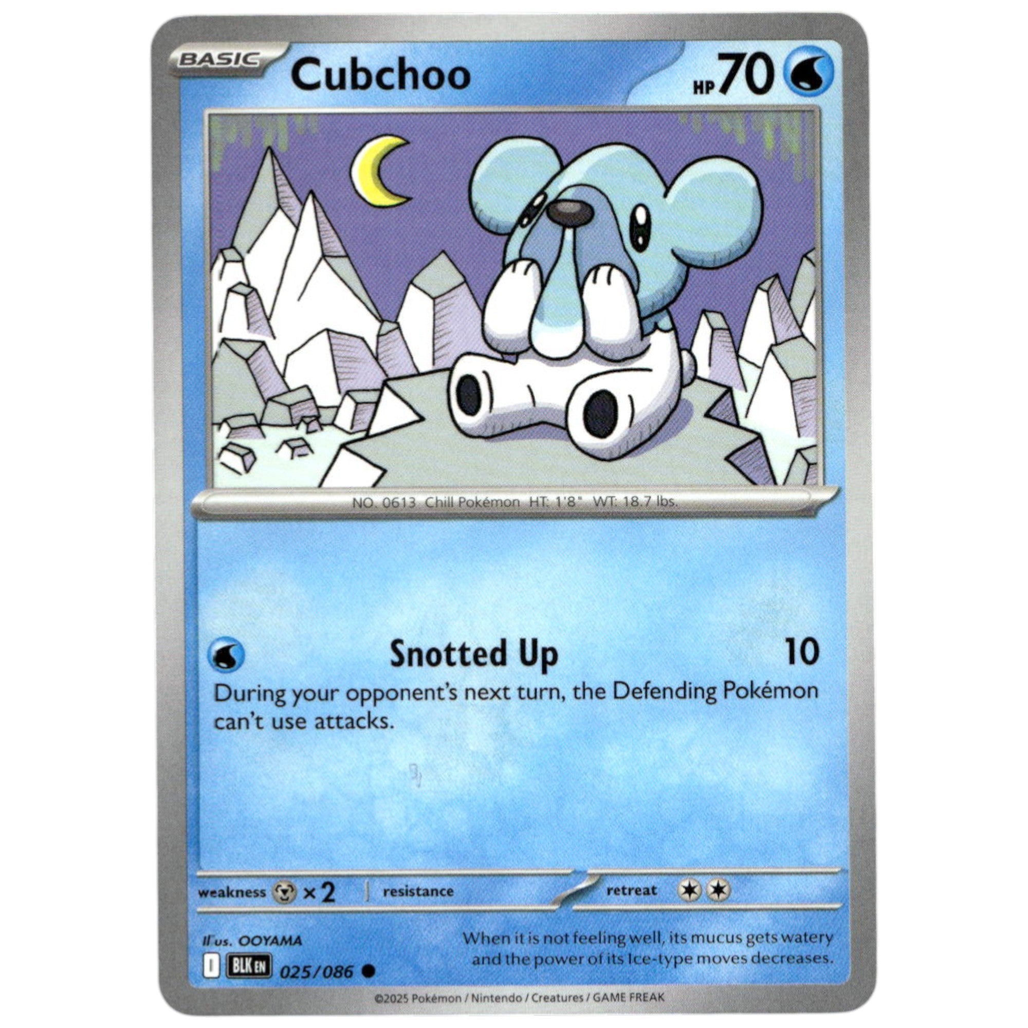 Cubchoo - 025/086