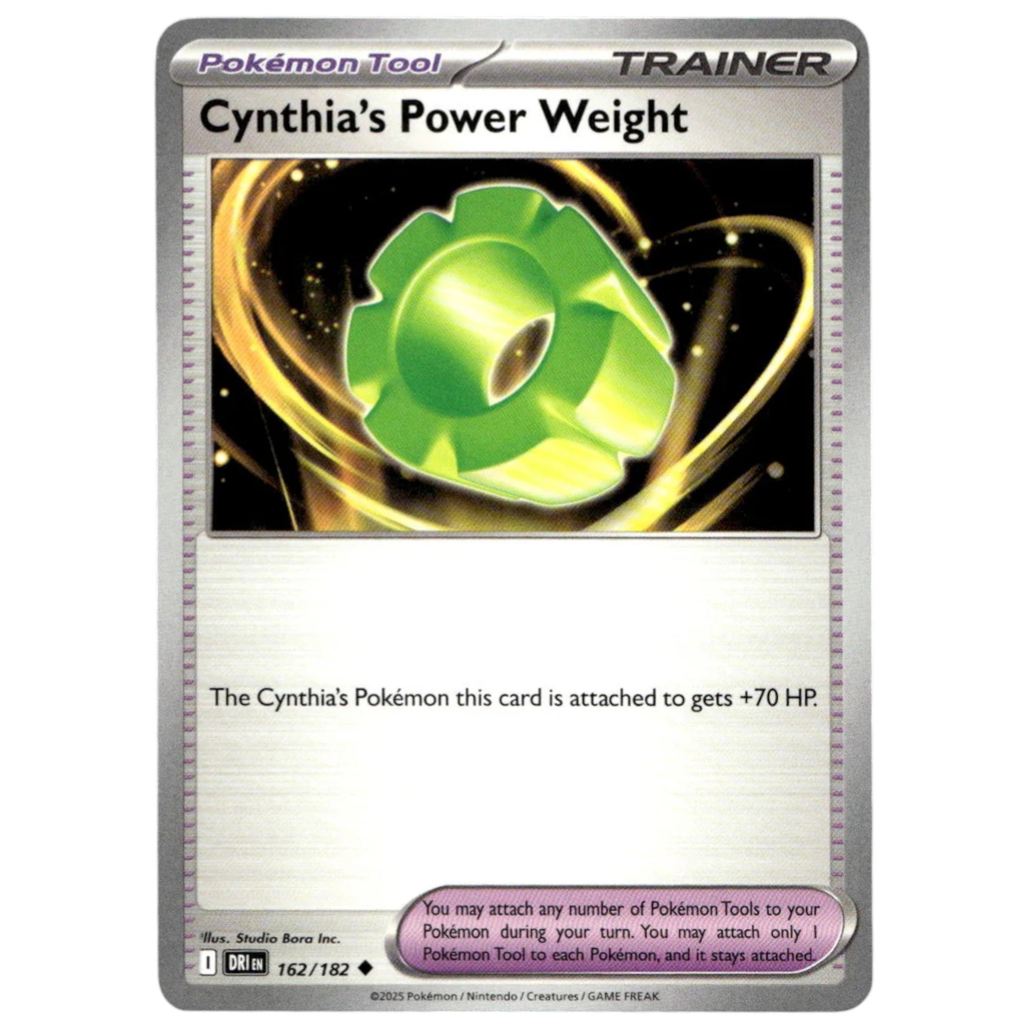 Cynthia's Power Weight - 162/182