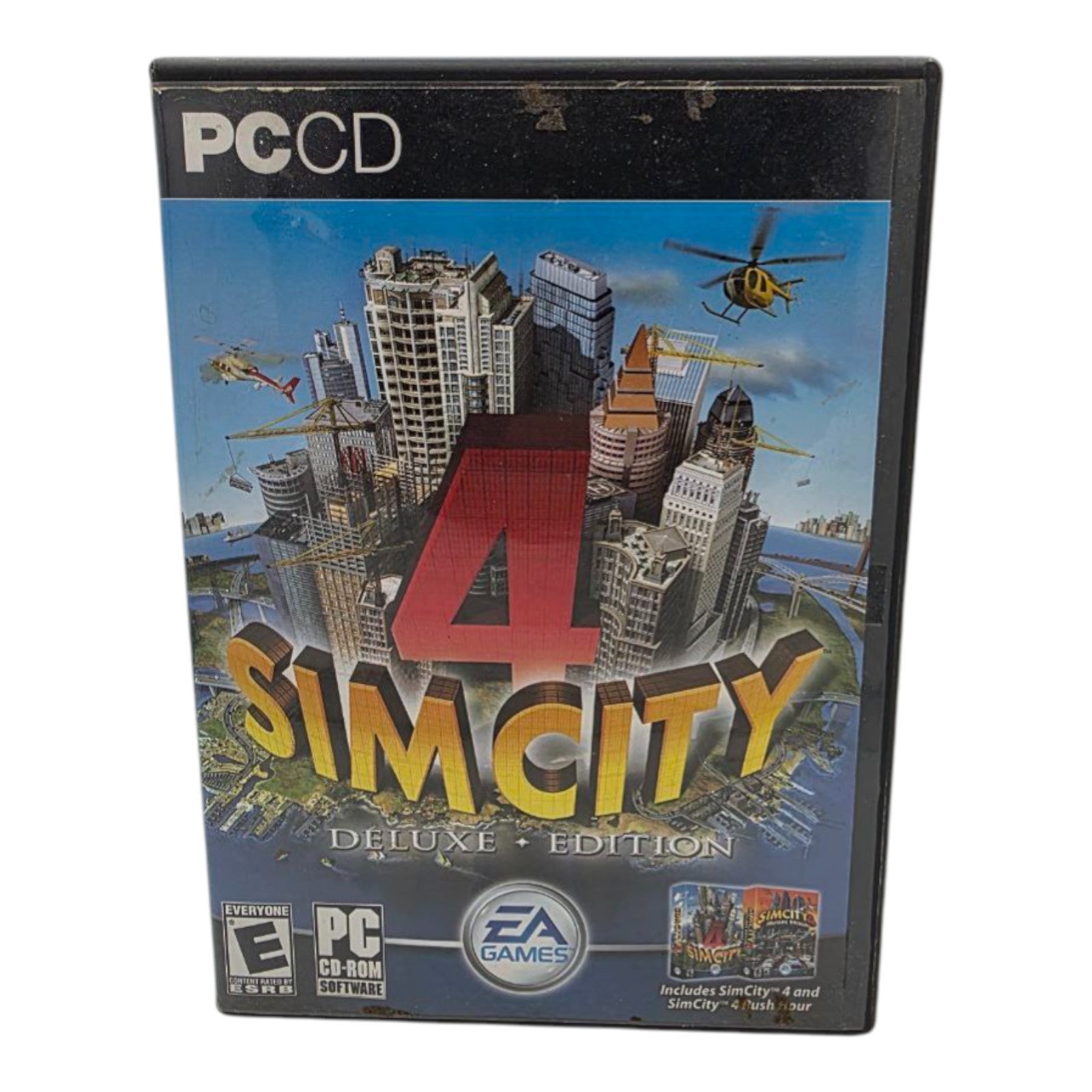SimCity 4 Deluxe Edition PC CD ROM Complete with Manual and Hint Card
