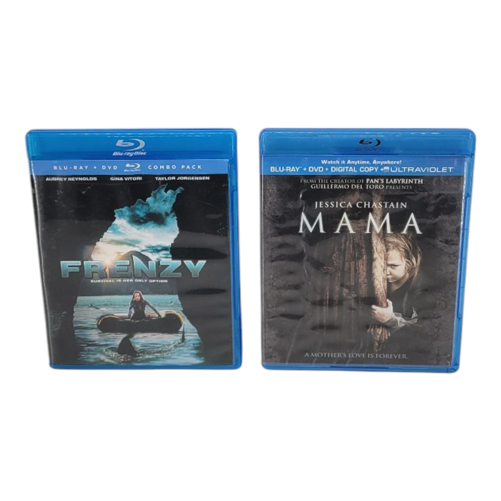 Mama and Frenzy Blu Ray Thriller Movie Bundle