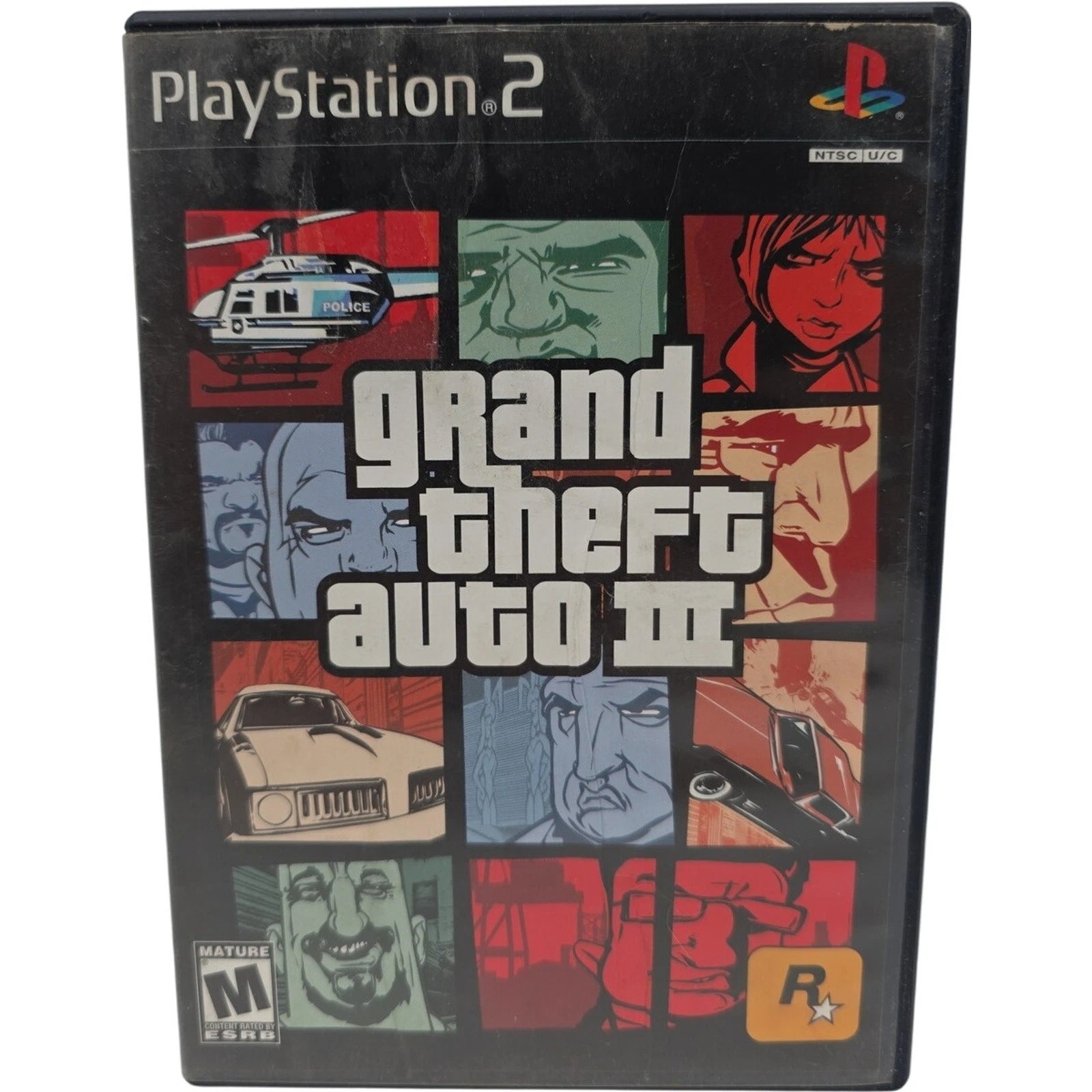 Grand Theft Auto III 3 Sony PlayStation 2 2001 PS2 Complete with Manual & Map