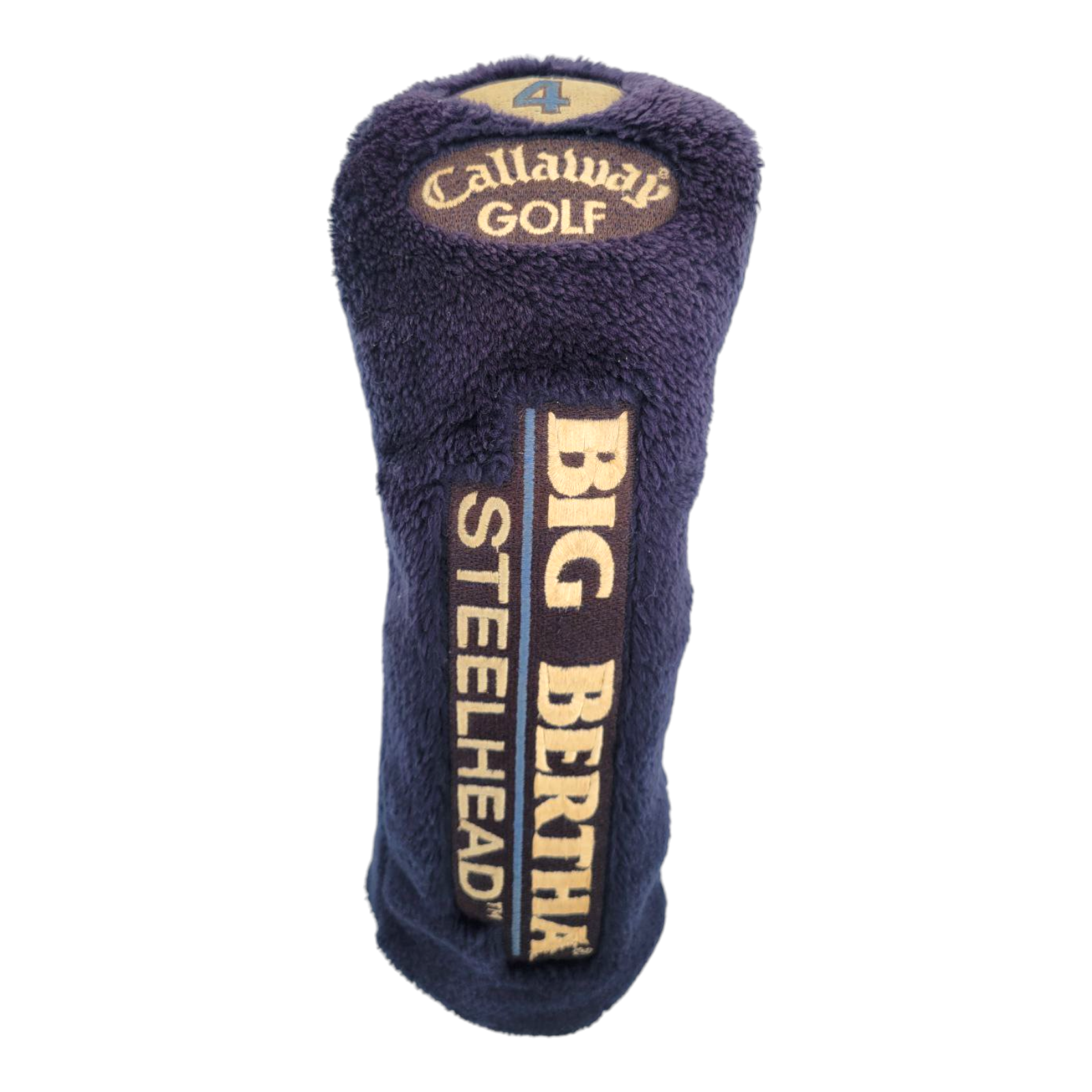 Callaway Big Bertha Steelhead 4 Fairway Wood Headcover Navy Plush