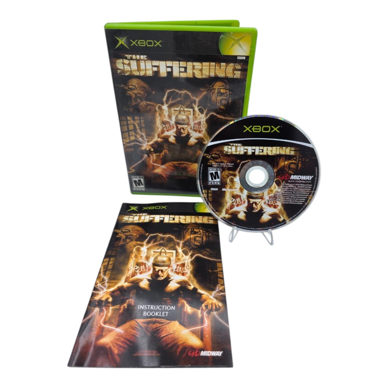 Xbox The Suffering Video Game Complete Tested 2004