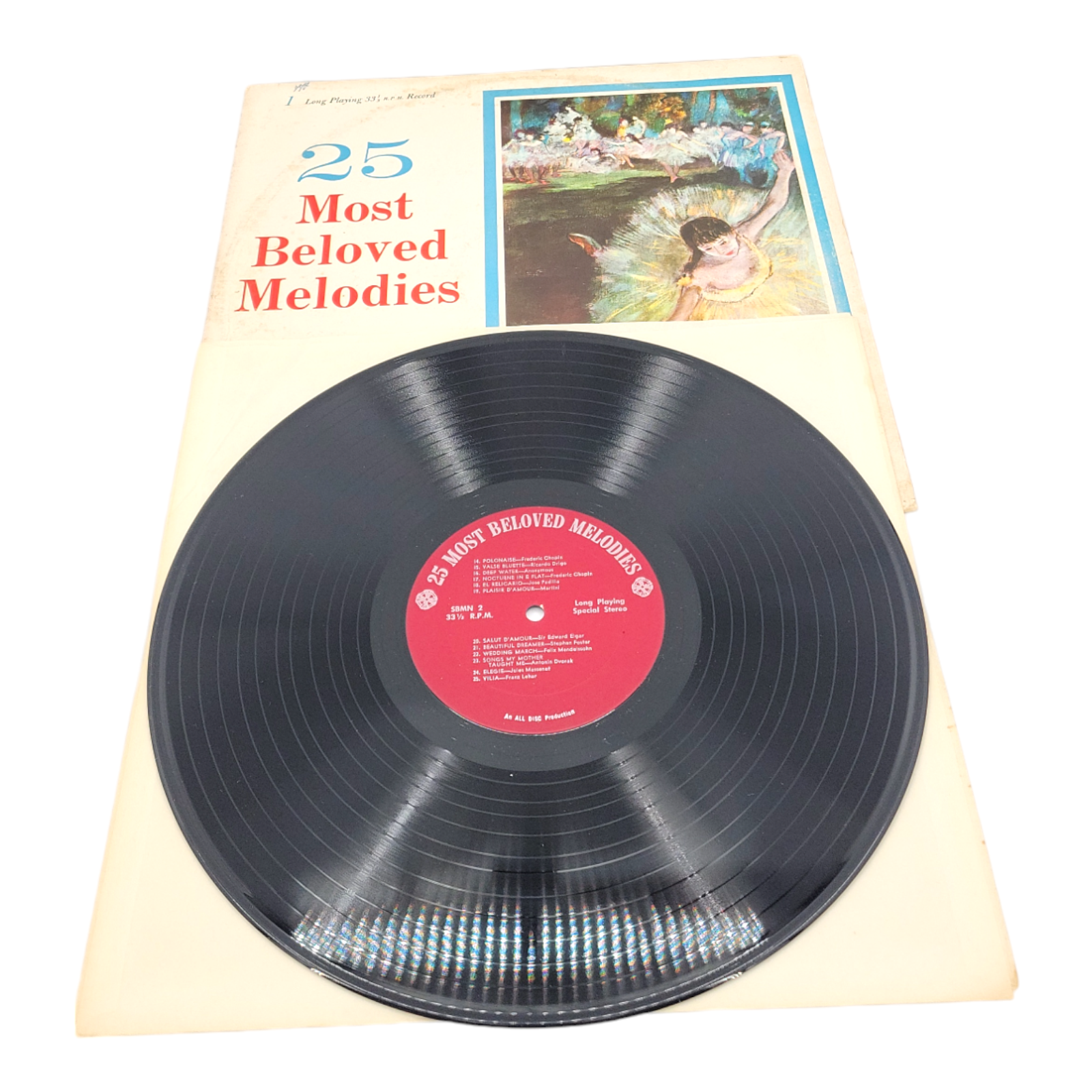 Vintage Show Tunes Golden Age Movie Musicals 25 Beloved Melodies Vinyl LP Bundle