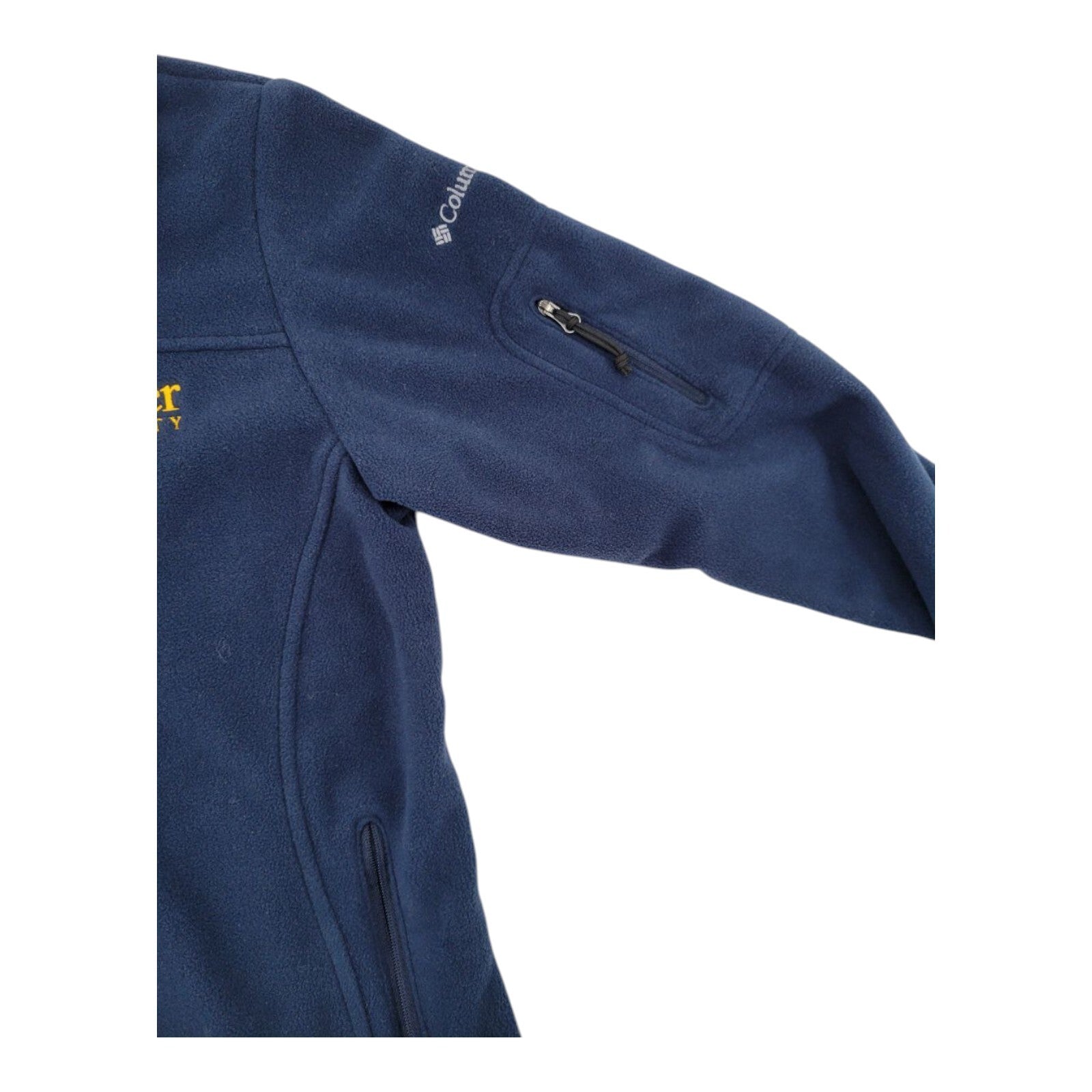 Columbia Sportswear Navy Blue Webster University Fleece Jacket Womens Small