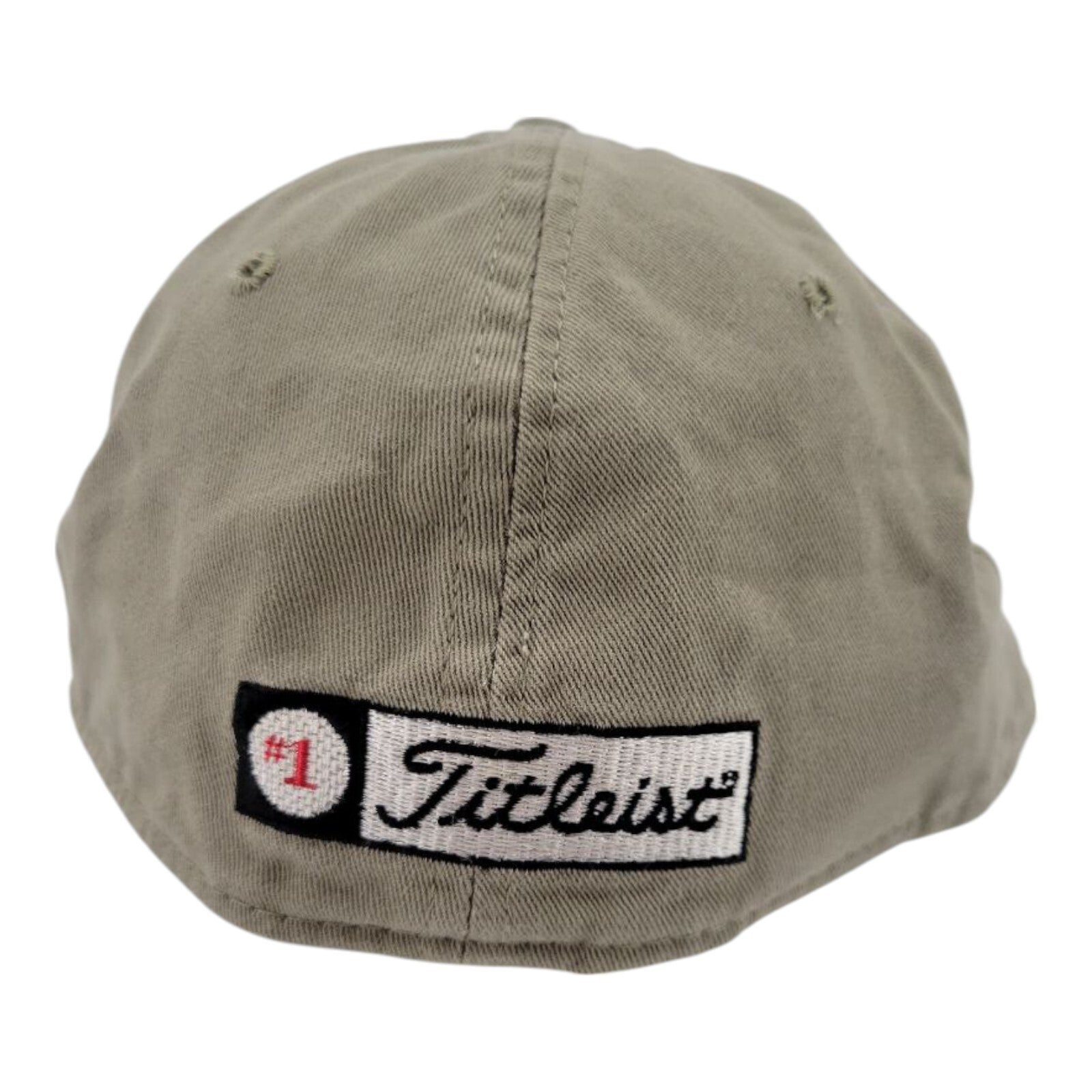 Titleist New Era 59FIFTY Low Profile Fitted Golf Hat Khaki Size 7 1/2
