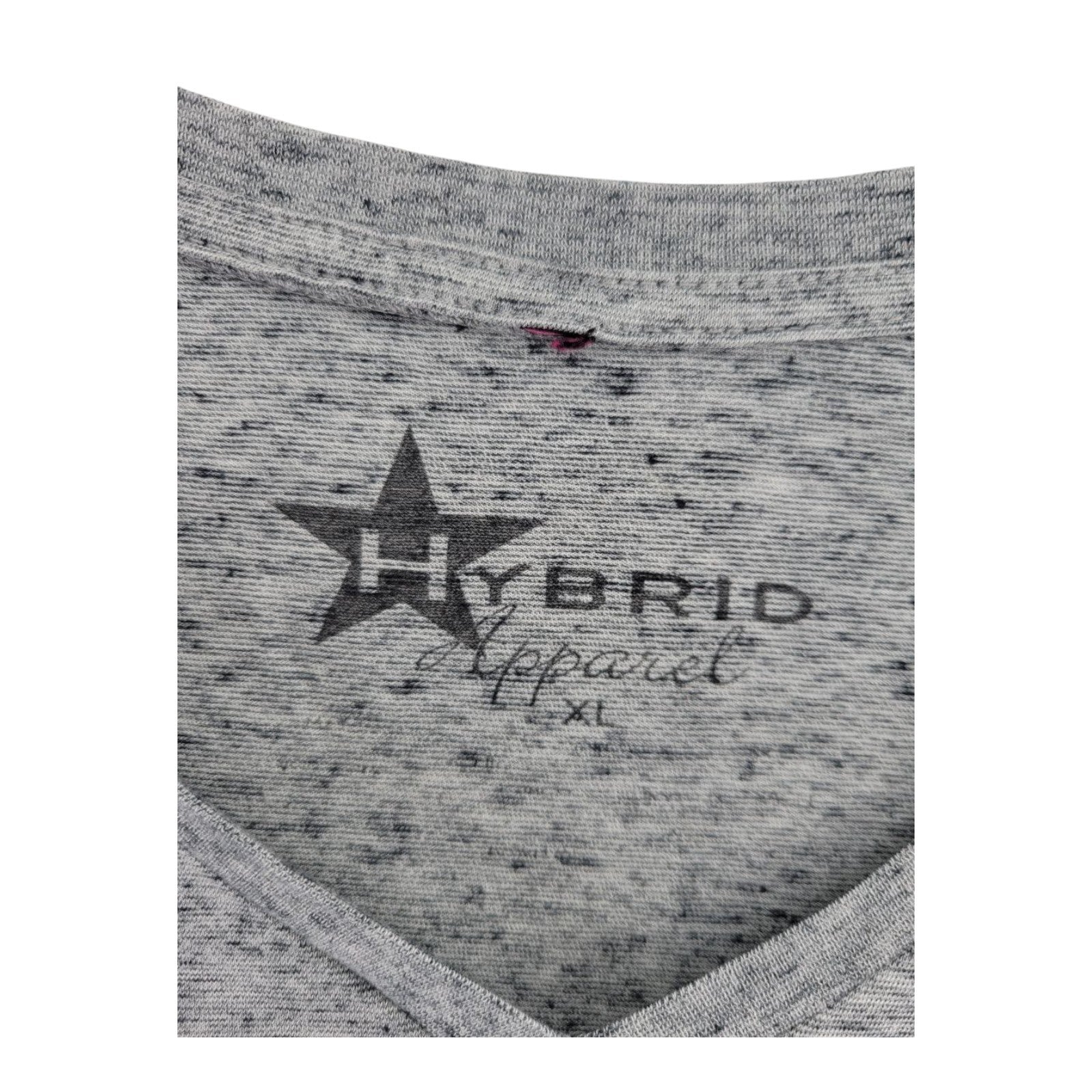 Hybrid Apparel California Republic Graphic T-Shirt Gray Women's XL