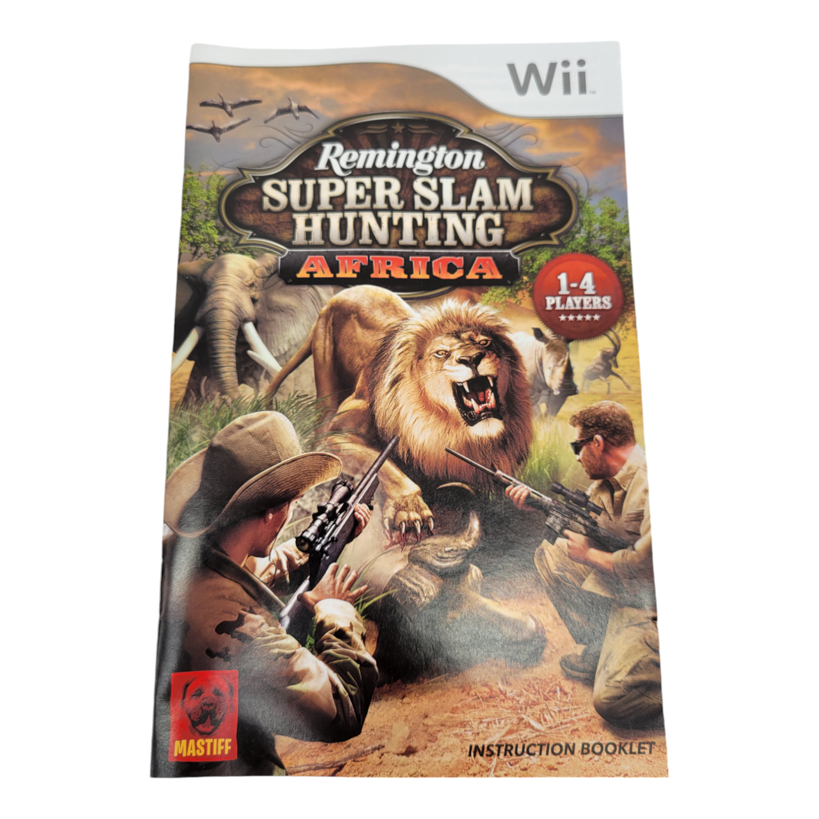 Nintendo Wii Remington Super Slam Hunting Africa 2010 Game