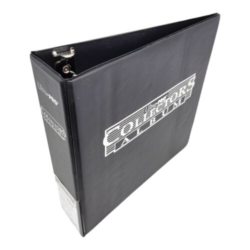 Ultra PRO 3 Inch Black Heavy Duty Collectors Album for Trading Cards