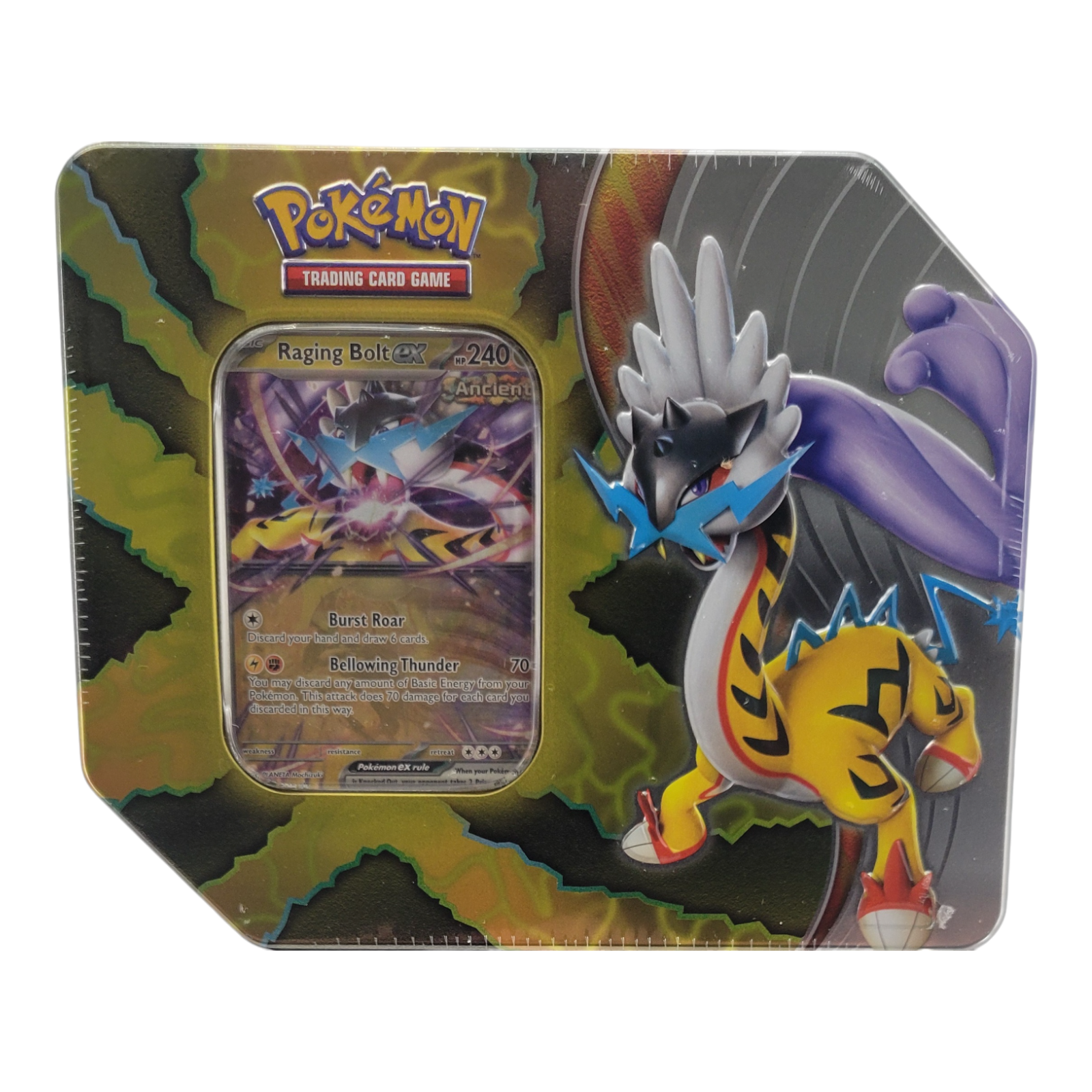 Pokemon TCG Paradox Destinies Tin One at Random