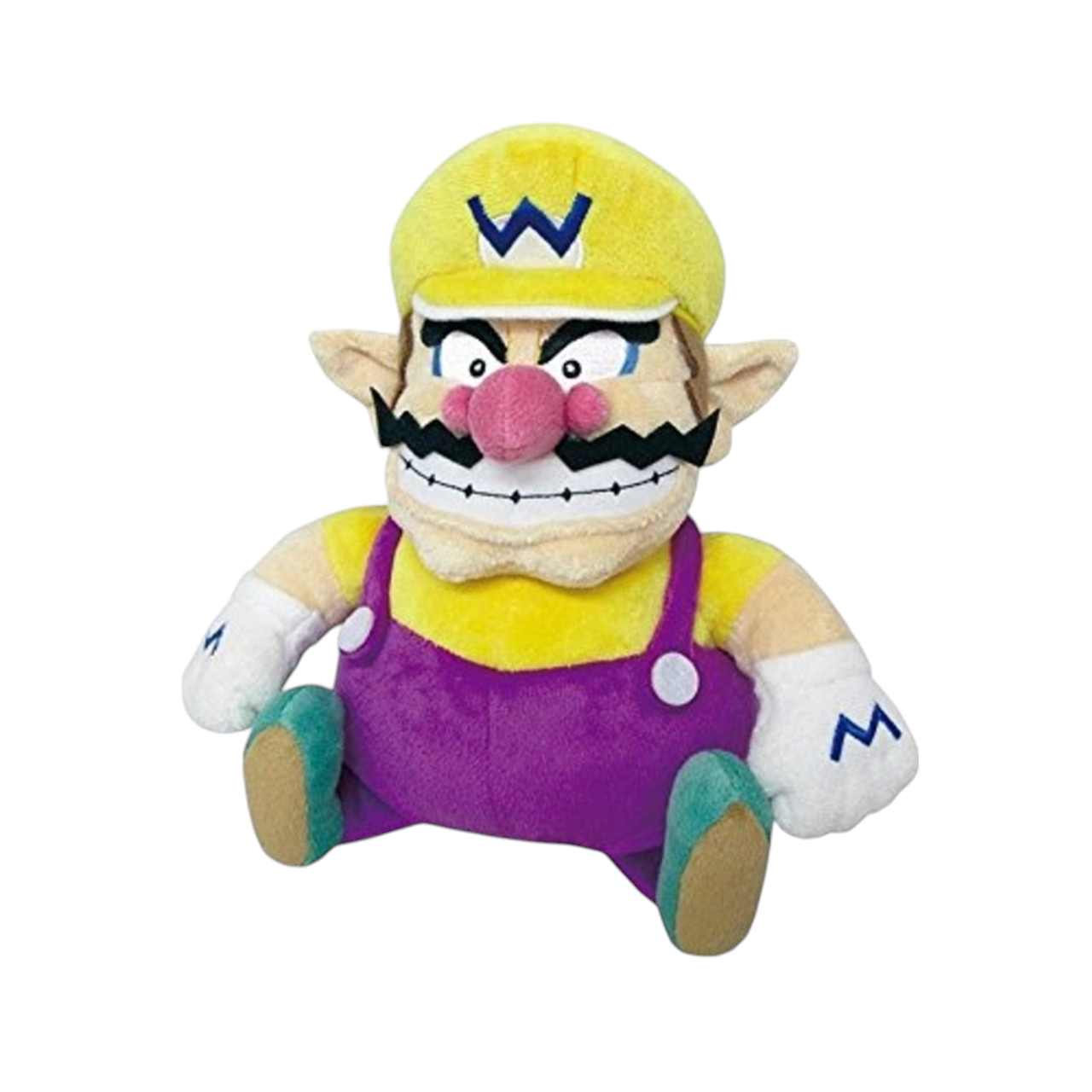 Little Buddy Nintendo Super Mario All Star Collection 10" Wario Plush Toy