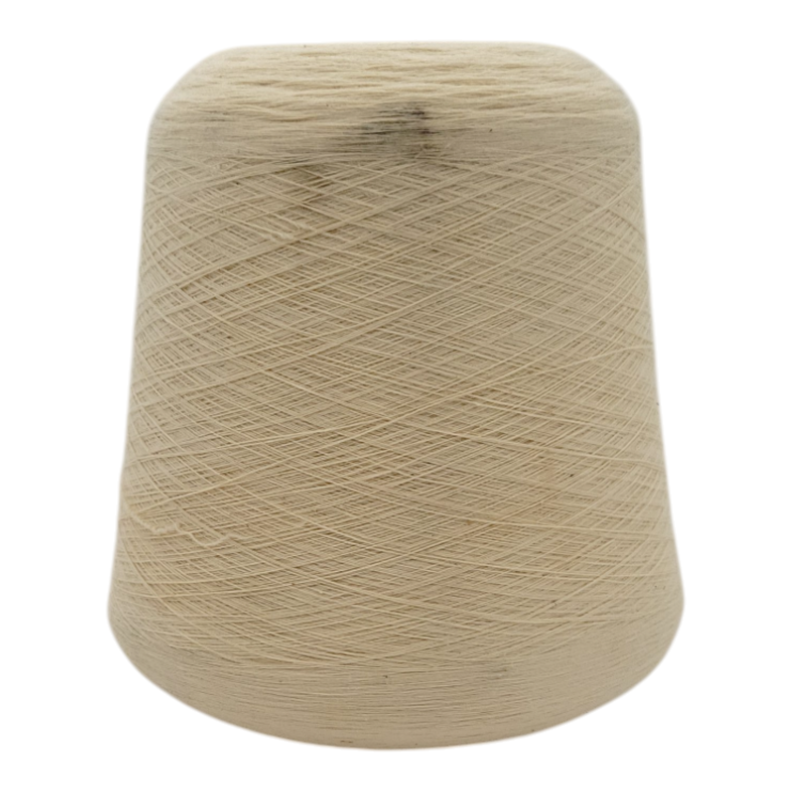 20/1 Beige CF & 70 Denier Lycra Yarn Cone Lot #1324